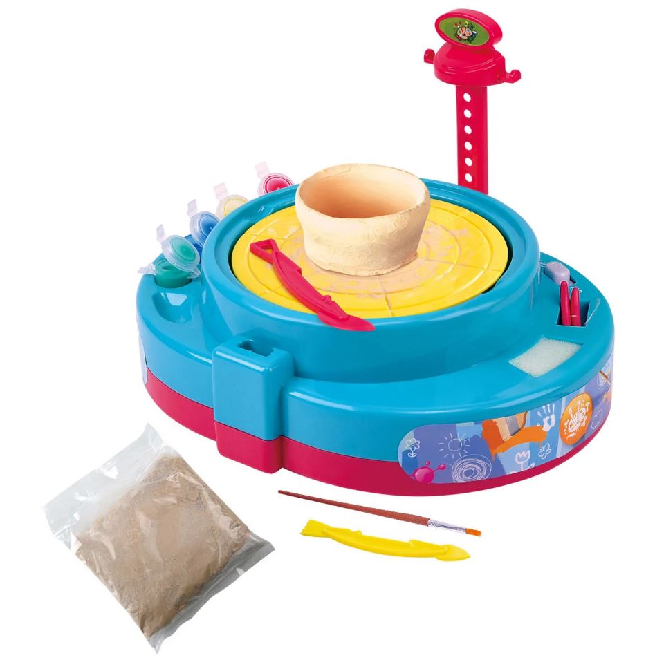 Playgo Artistic Pottery Wheel Kit for Kids' Fun Playtime