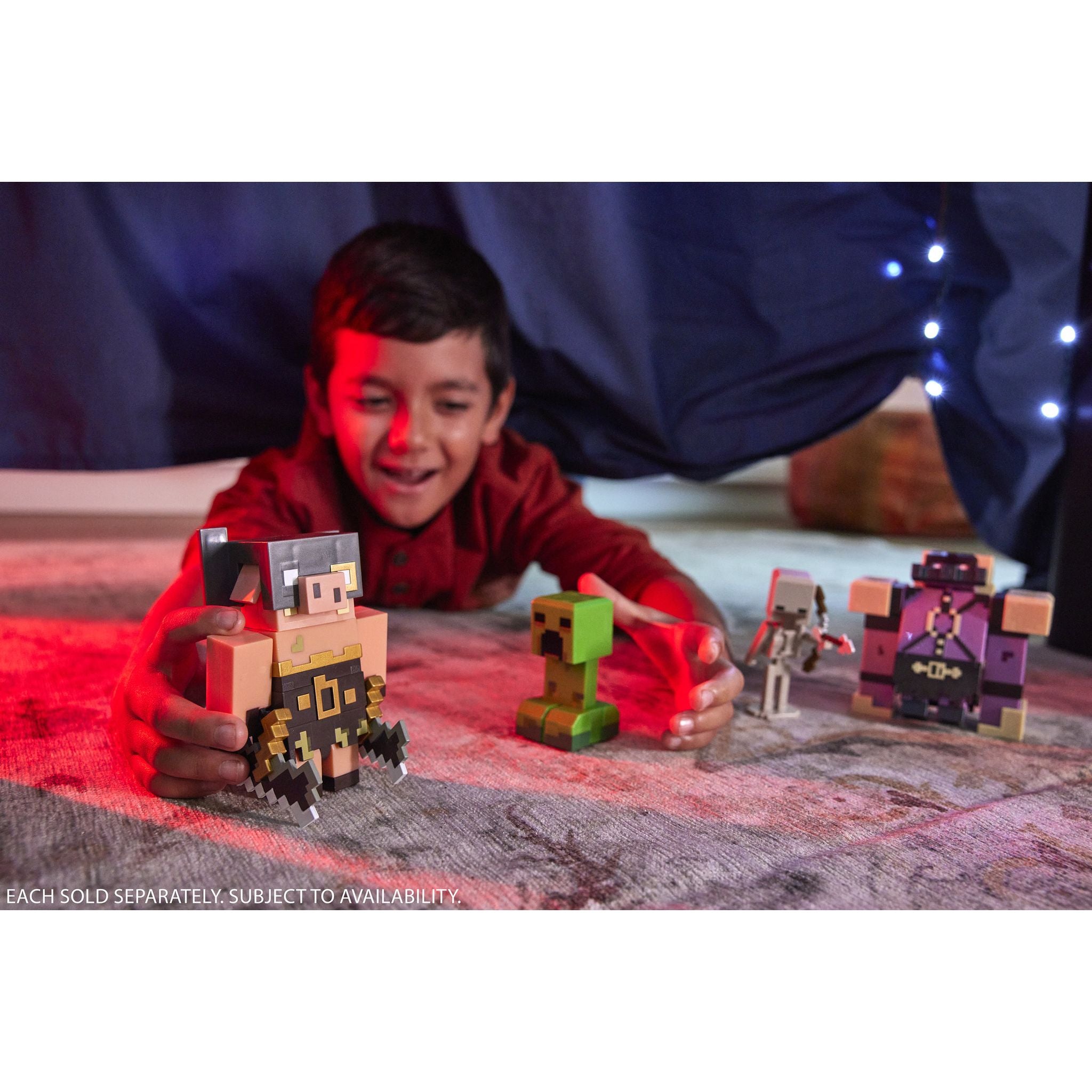 2-Pack 3.25-Inch Minecraft Legends Fidget: Pigmadillo Vs. Skeleton - Hot Pick for 2023