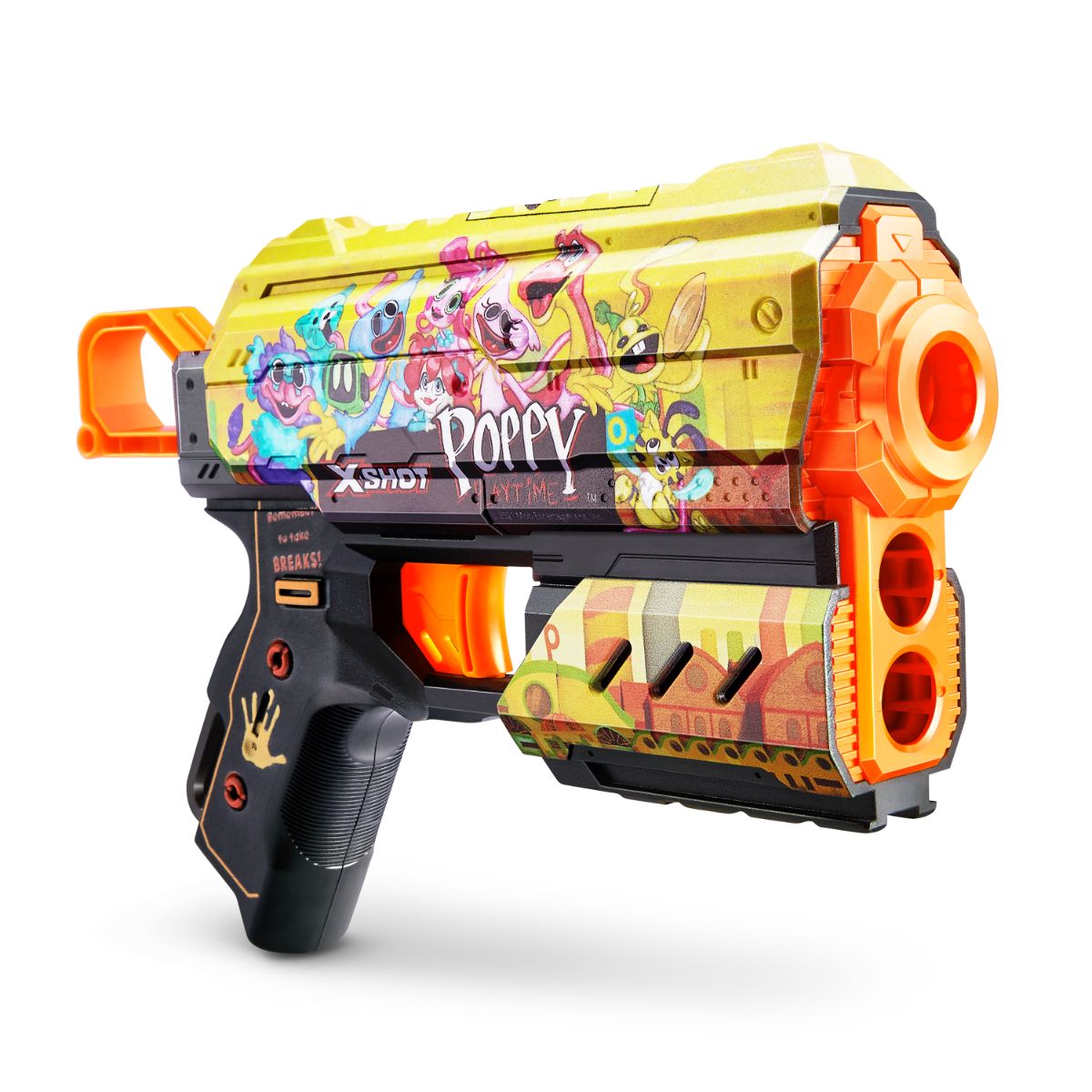 Hot Deal: ZURU X Shot Skins Flux Blasters for Poppy Playtime Fans