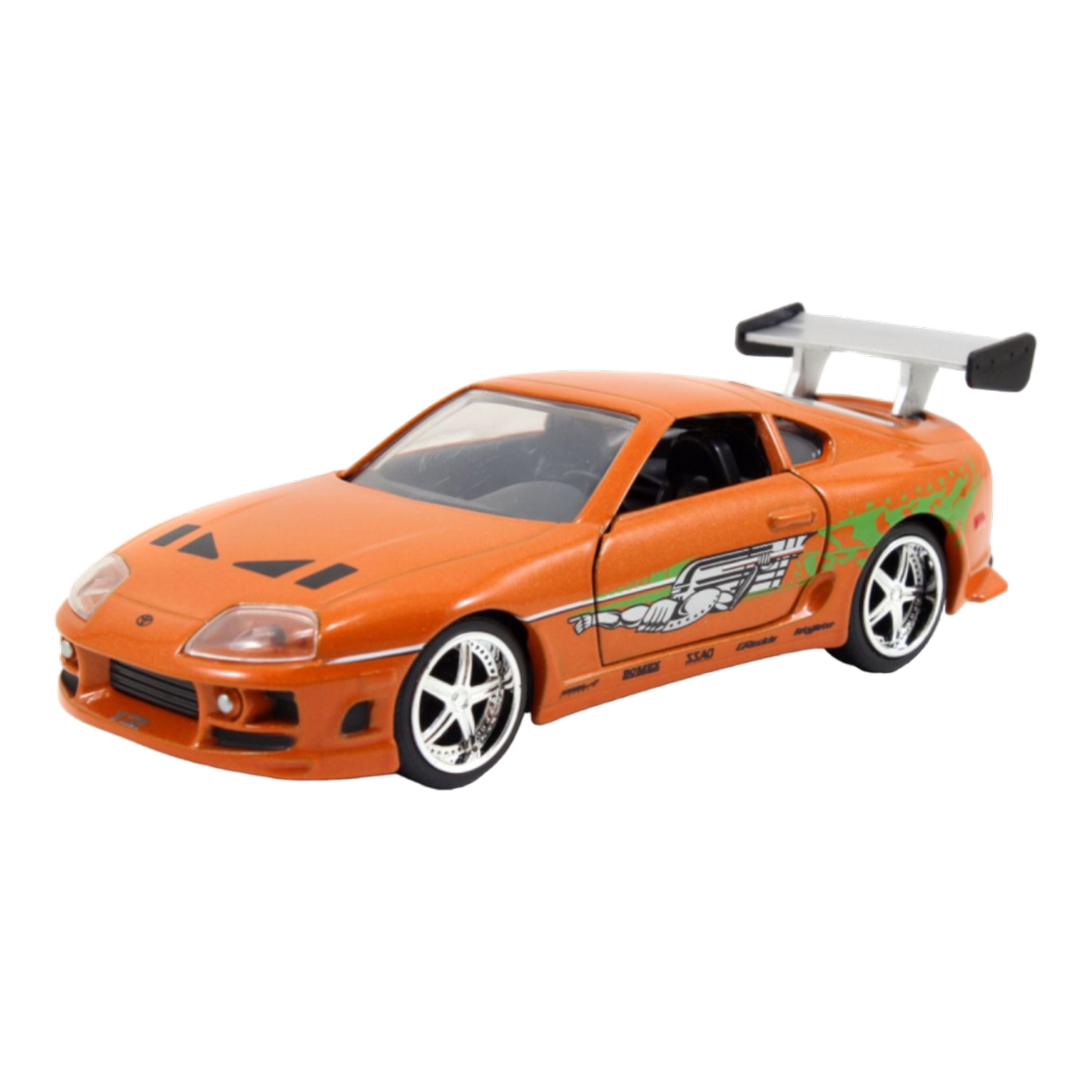 1:32 Scale Orange Jada Die-Cast 1995 Toyota Supra from Fast & Furious