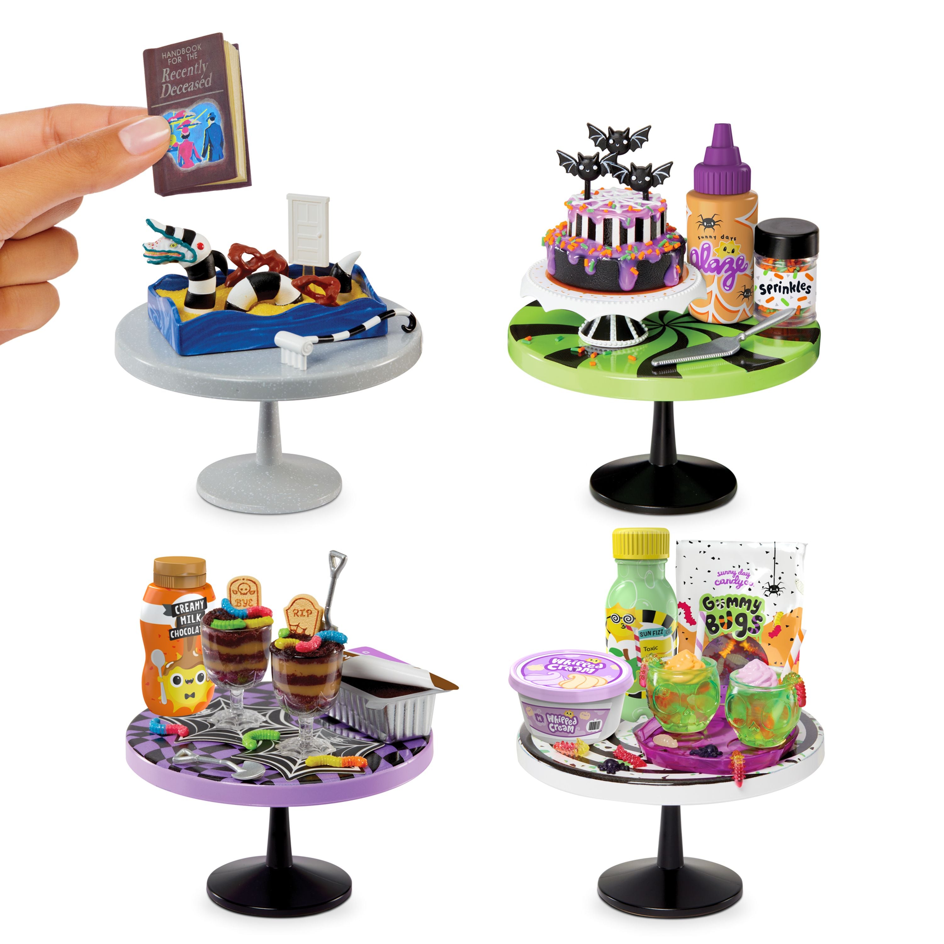 Hot Deal! MGA's Miniverse Halloween Licensed WB Theme Mini Diner Craft Kit