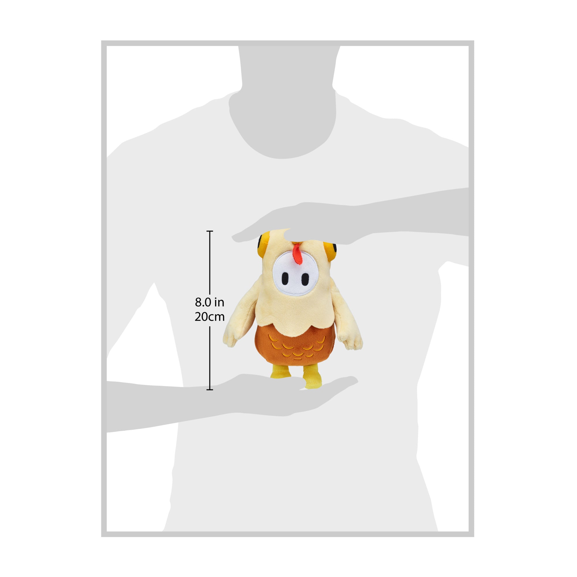 Limited Offer! Fall Guys 8-Inch Small Plush Chicken
