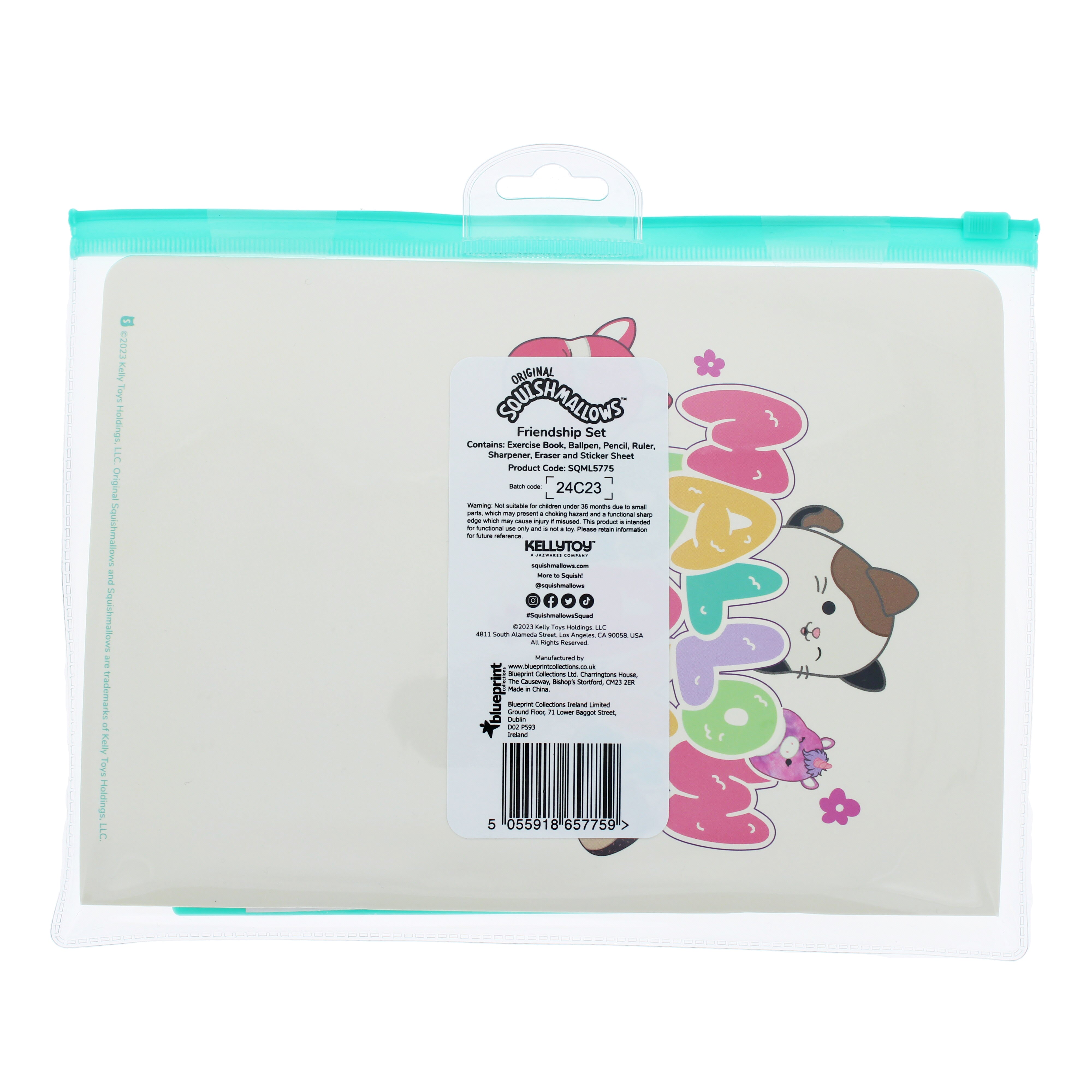Hot Deal! Squishmallows Mallow Days Back-to-School Friendship Stationery Set