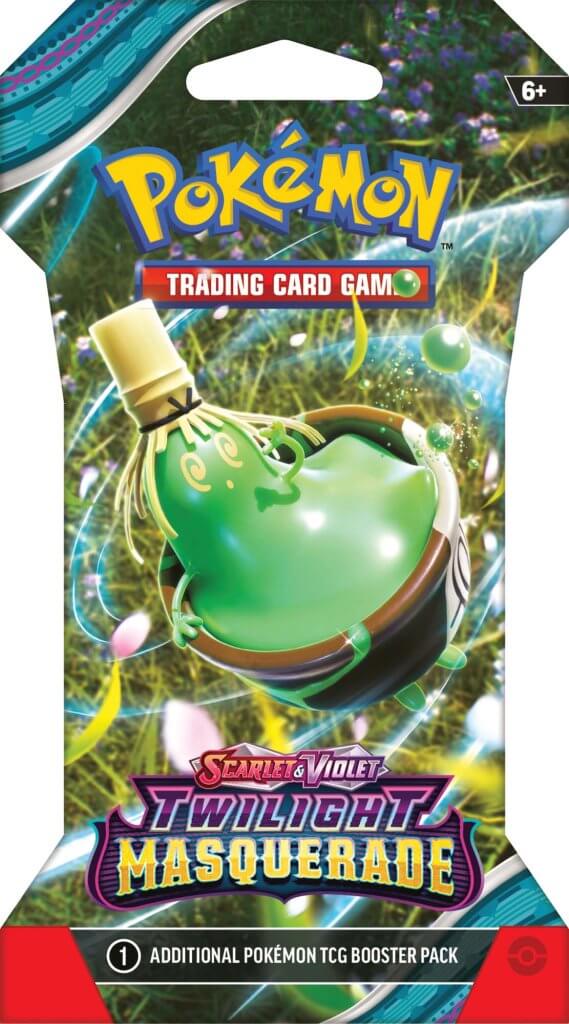 Hot Deal! Assorted Styles of Pokémon TCG Scarlet & Violet 6 Twilight Masquerade Blister Packs
