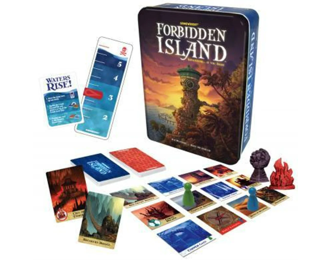 Hot Deal! Forbidden Island Cooperative Card Game - A Must - Have for Ages 10 and Up