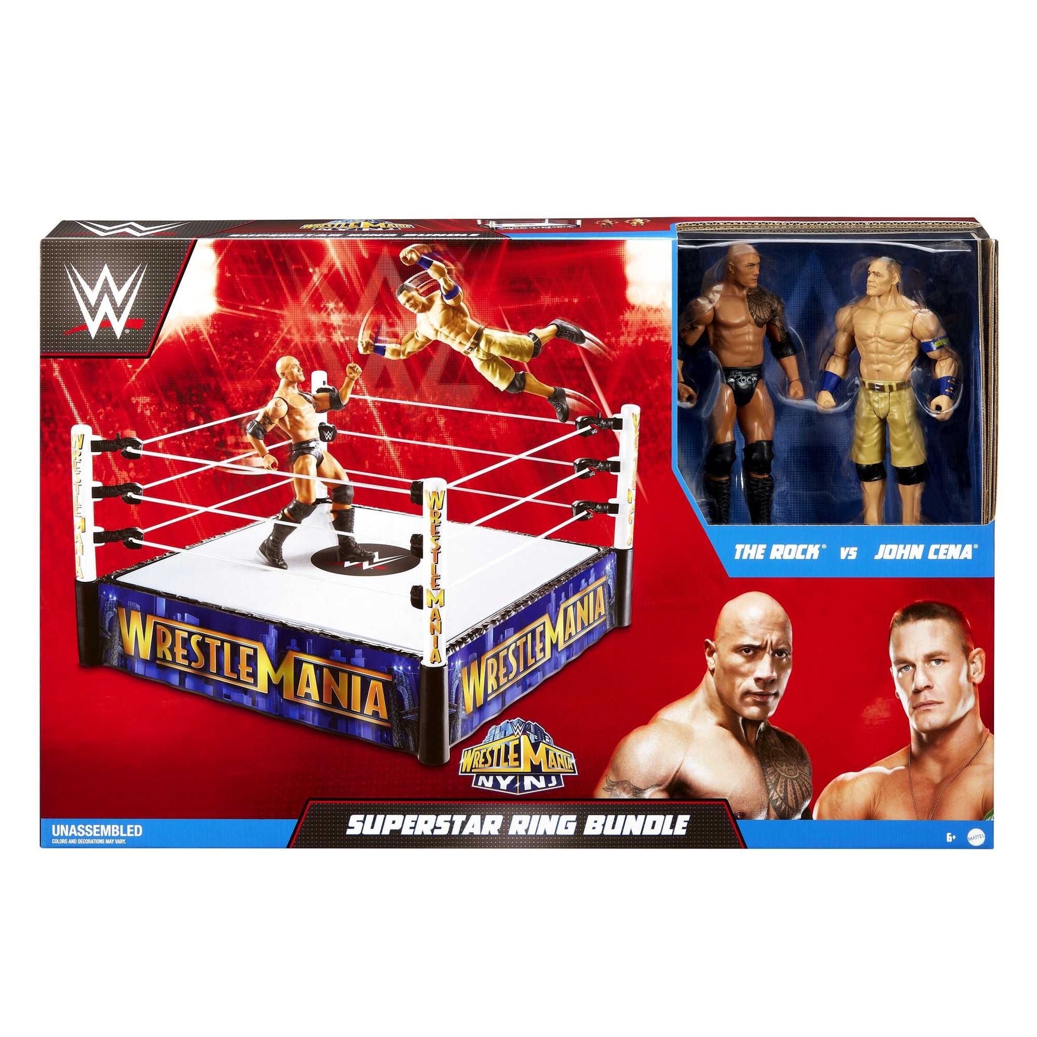 Hot! WWE WrestleMania 29 Superstar Ring Bundle