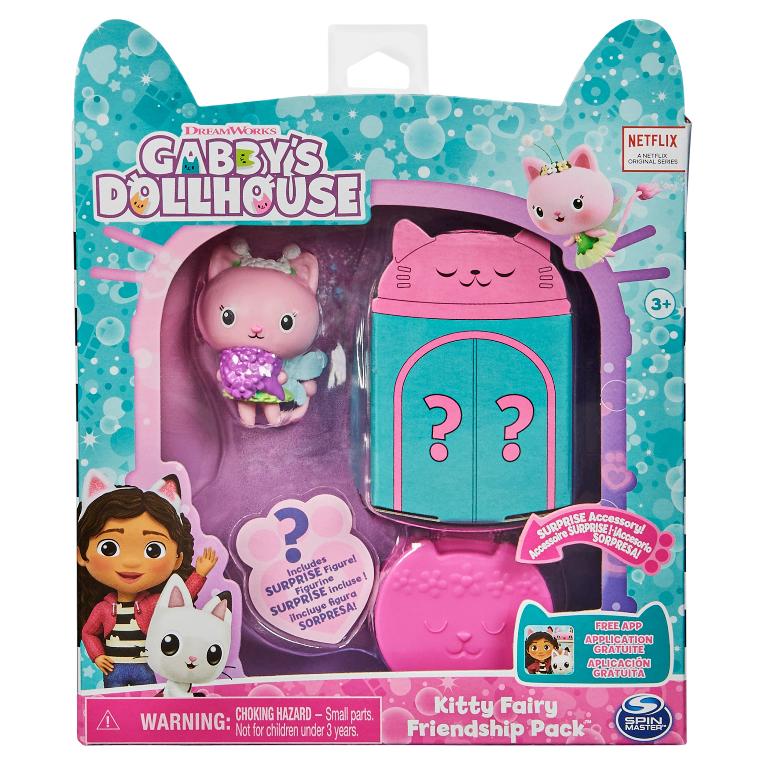 Gabby's Dollhouse Kitty Fairy Friendship Pack - Great Gift for Kids