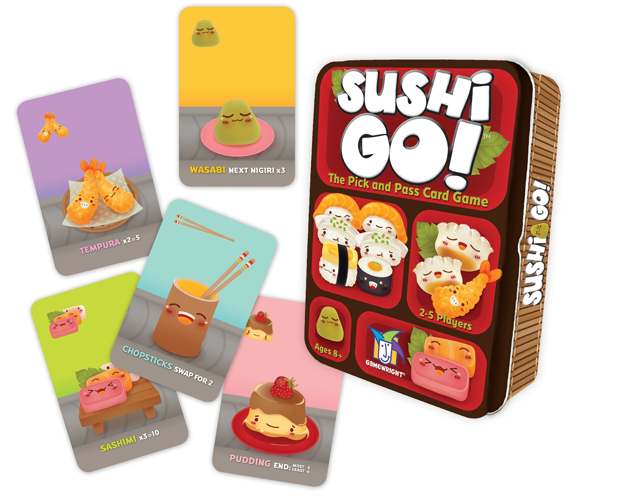 Fast - paced SUSHI GO! Card Game for Sushi - loving Players