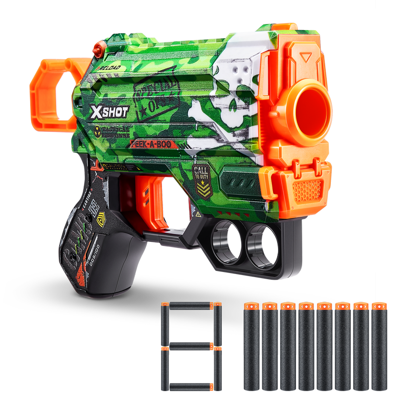 ZURU X Shot Menace Dart Blaster with Cool Camo Skins