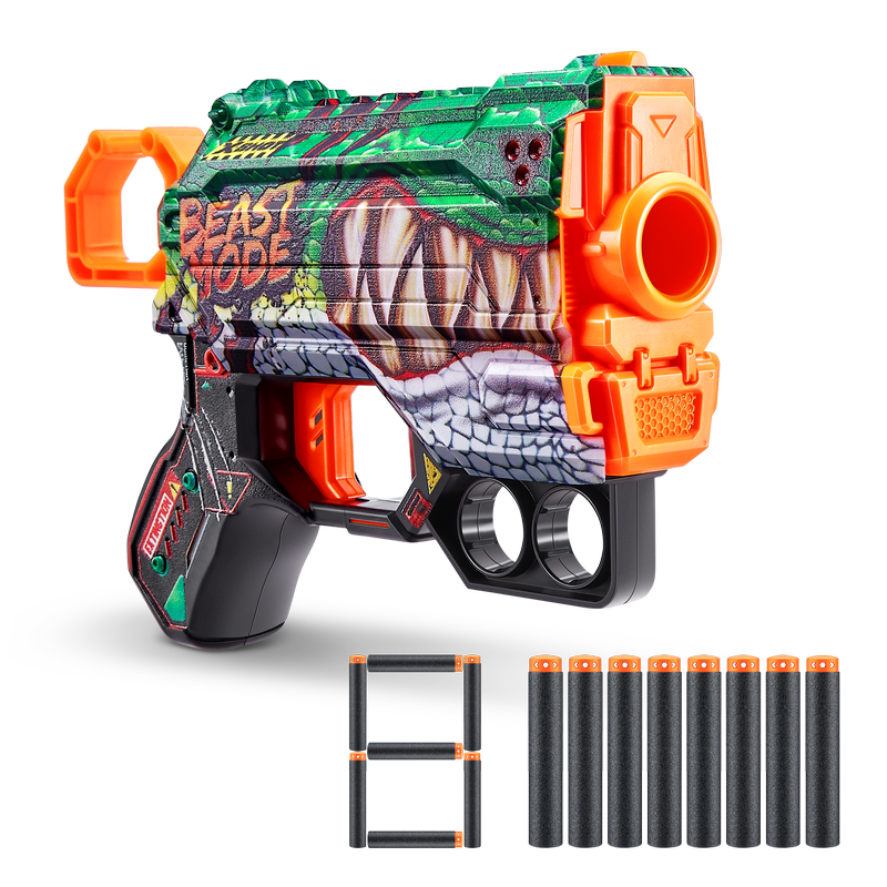 ZURU X Shot Skins Menace - Powerful Dart Blaster for Battle
