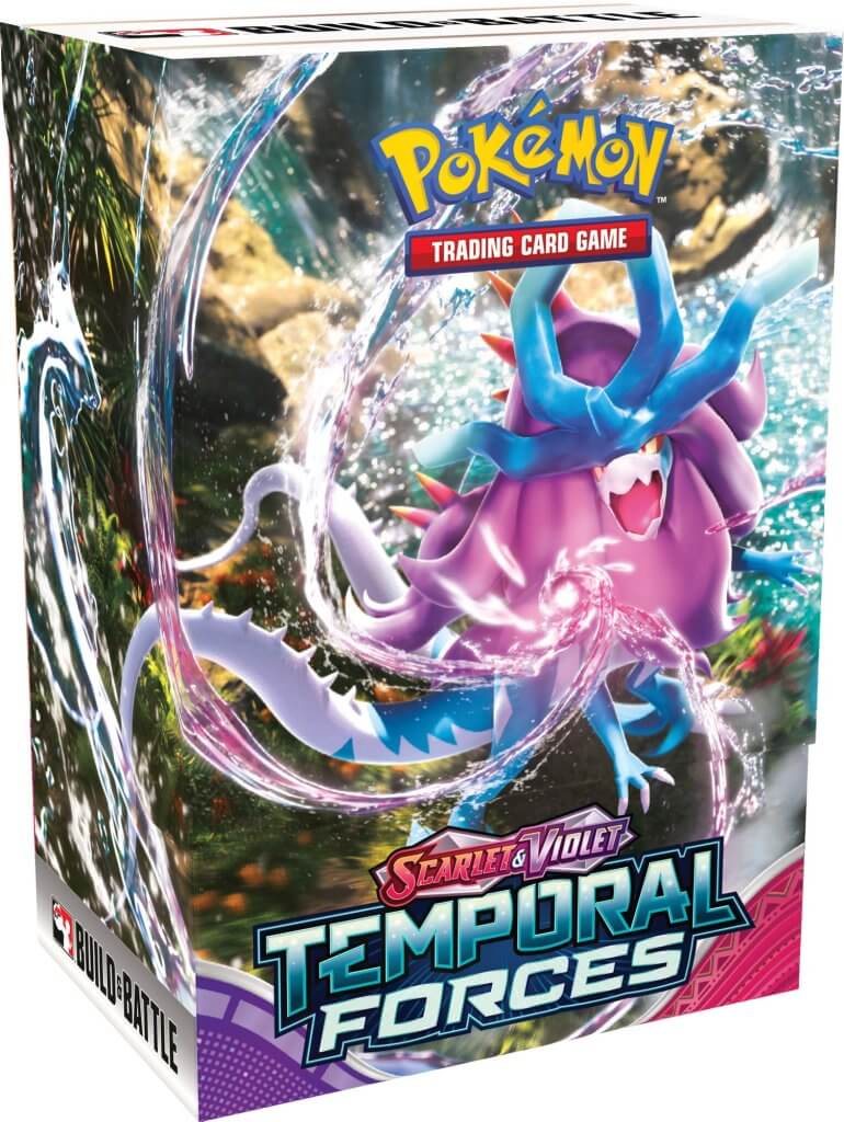 Hot Deal: Pokémon Trading Card Game Scarlet & Violet 5 Temporal Forces Build & Battle Box