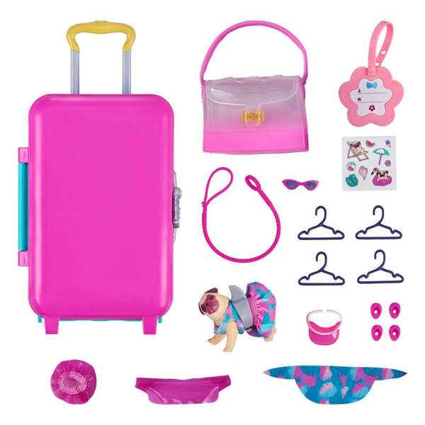 Hot Deal! Real Littles Miniature Pet Travel Set with Roller Case and Bag