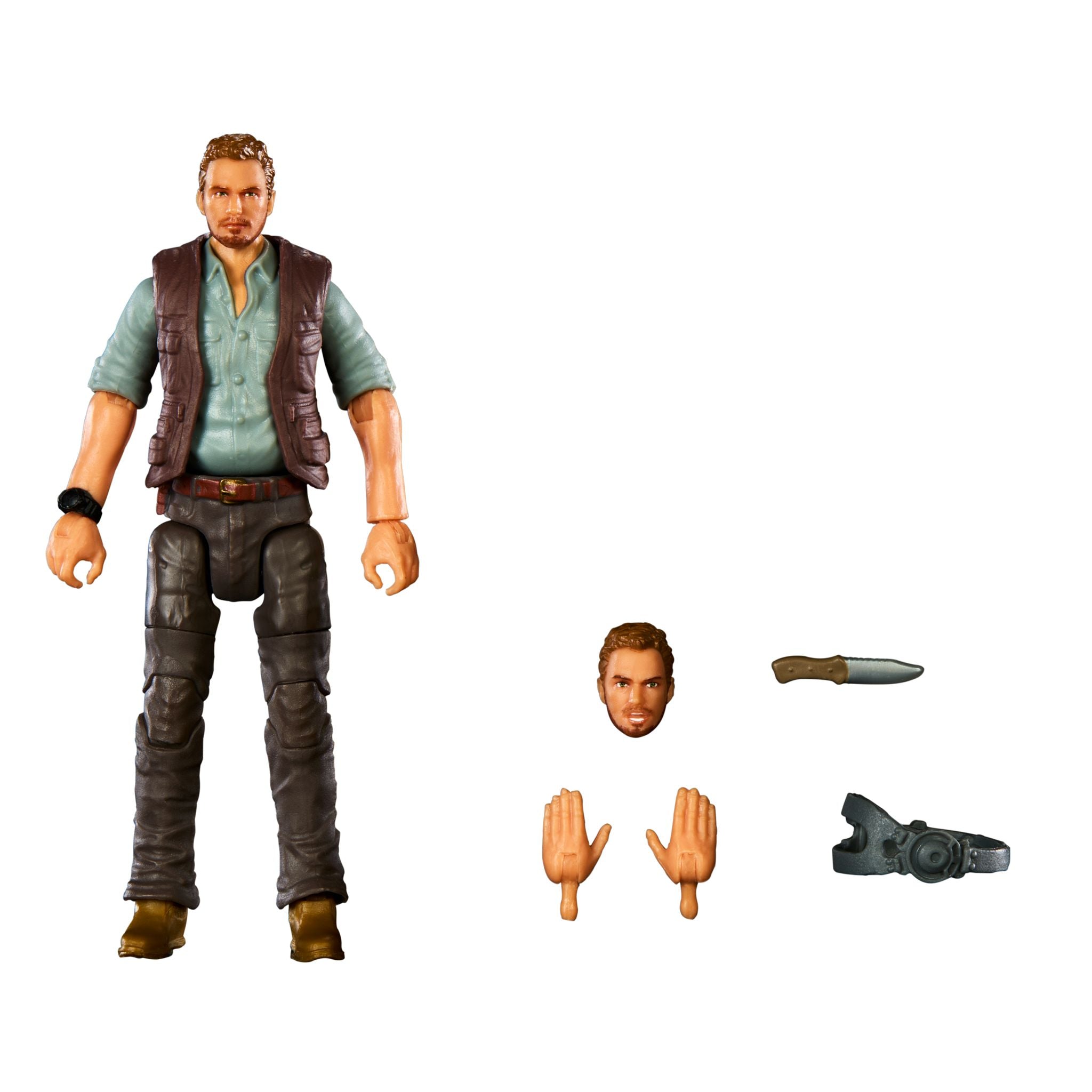Jurassic World Hammond Collection - Owen Grady Display - Ready Action Figure