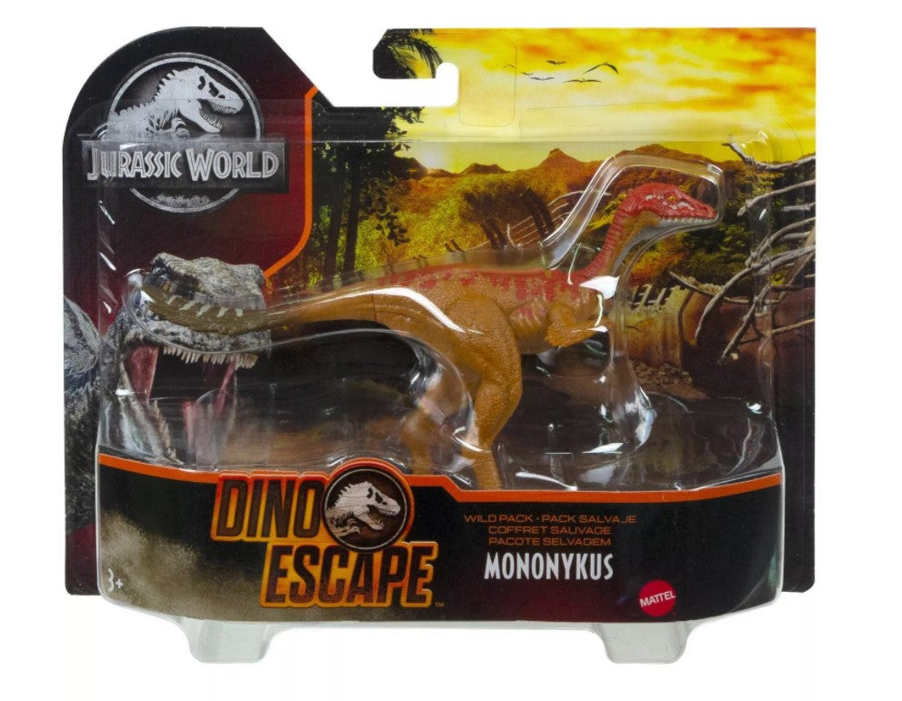 Jurassic World Mononykus Wild Pack - Action - Ready Dino Figures