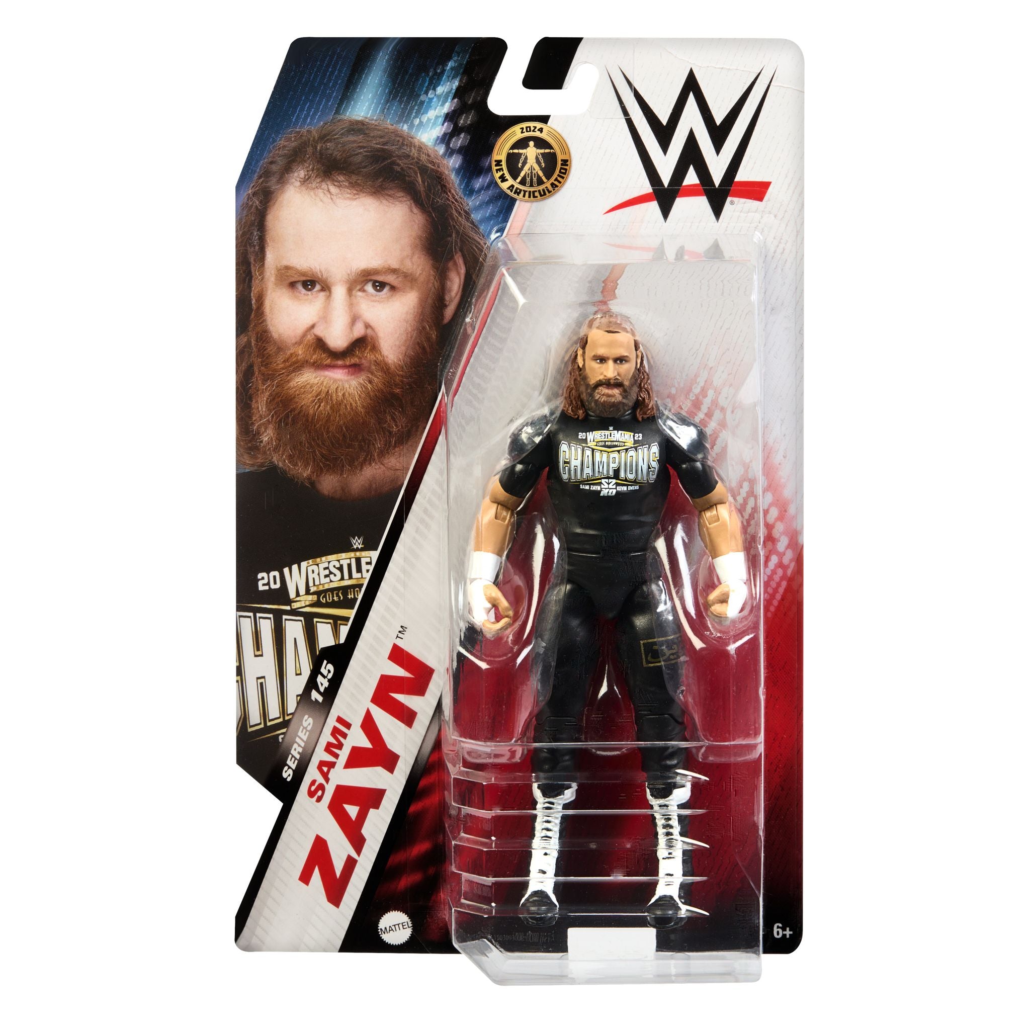 WWE 145th Basic Action Figure Series - Sami Zayn 6 - Inch Collectible