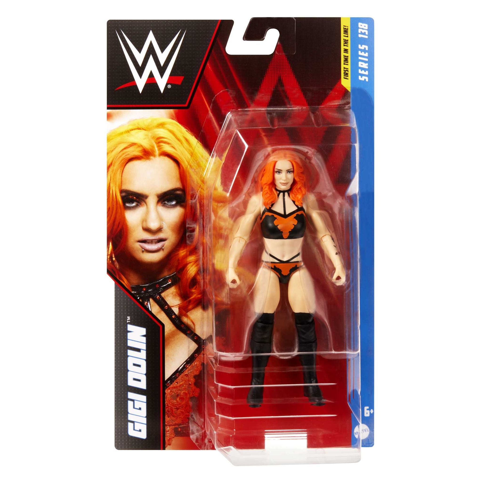 WWE Basic 6 - inch Action Figure Series 138 - Gigi Dolin for Kids and Collectors
