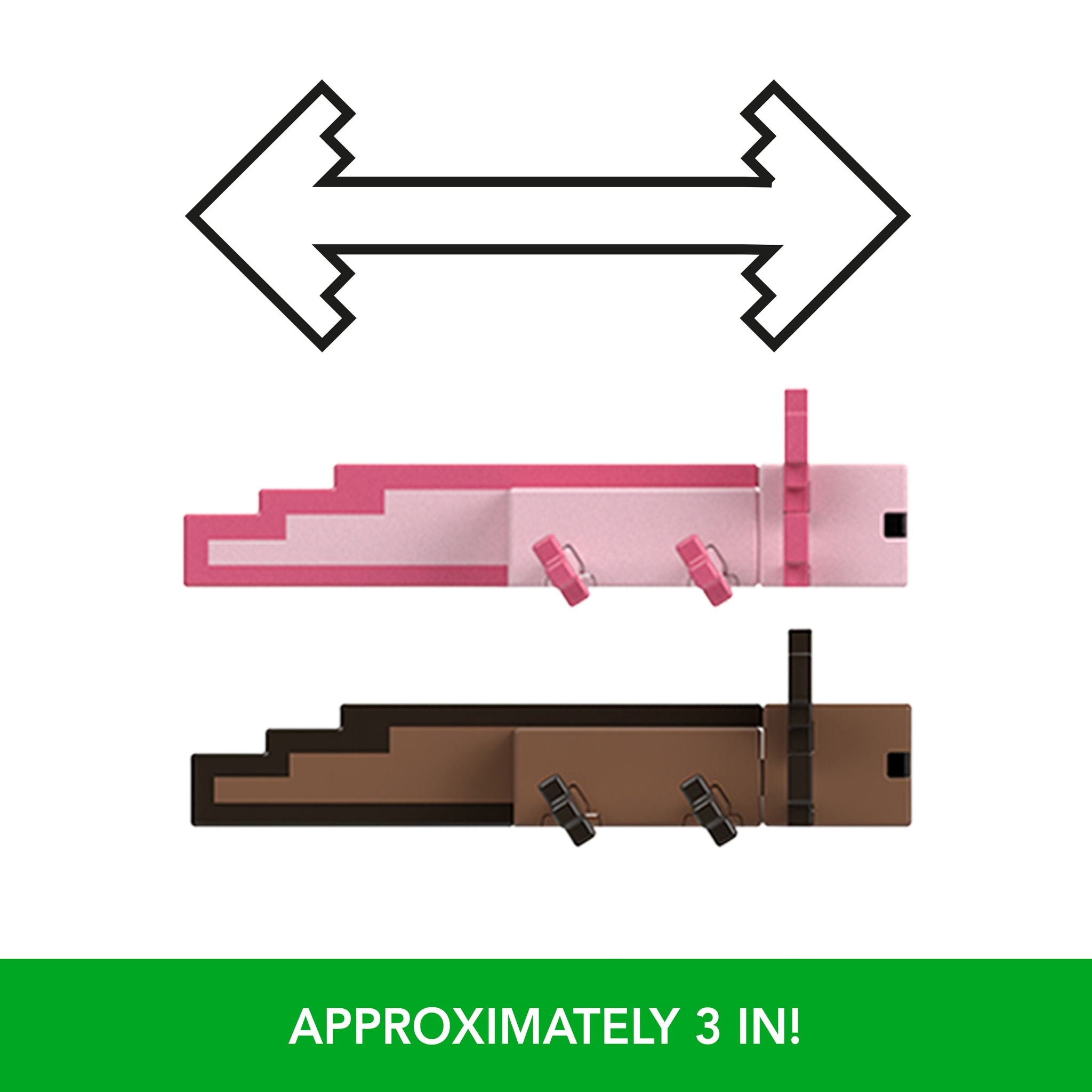 Hot Sale! 3.25-Inch Minecraft Axolotls Action Figures for Collectors