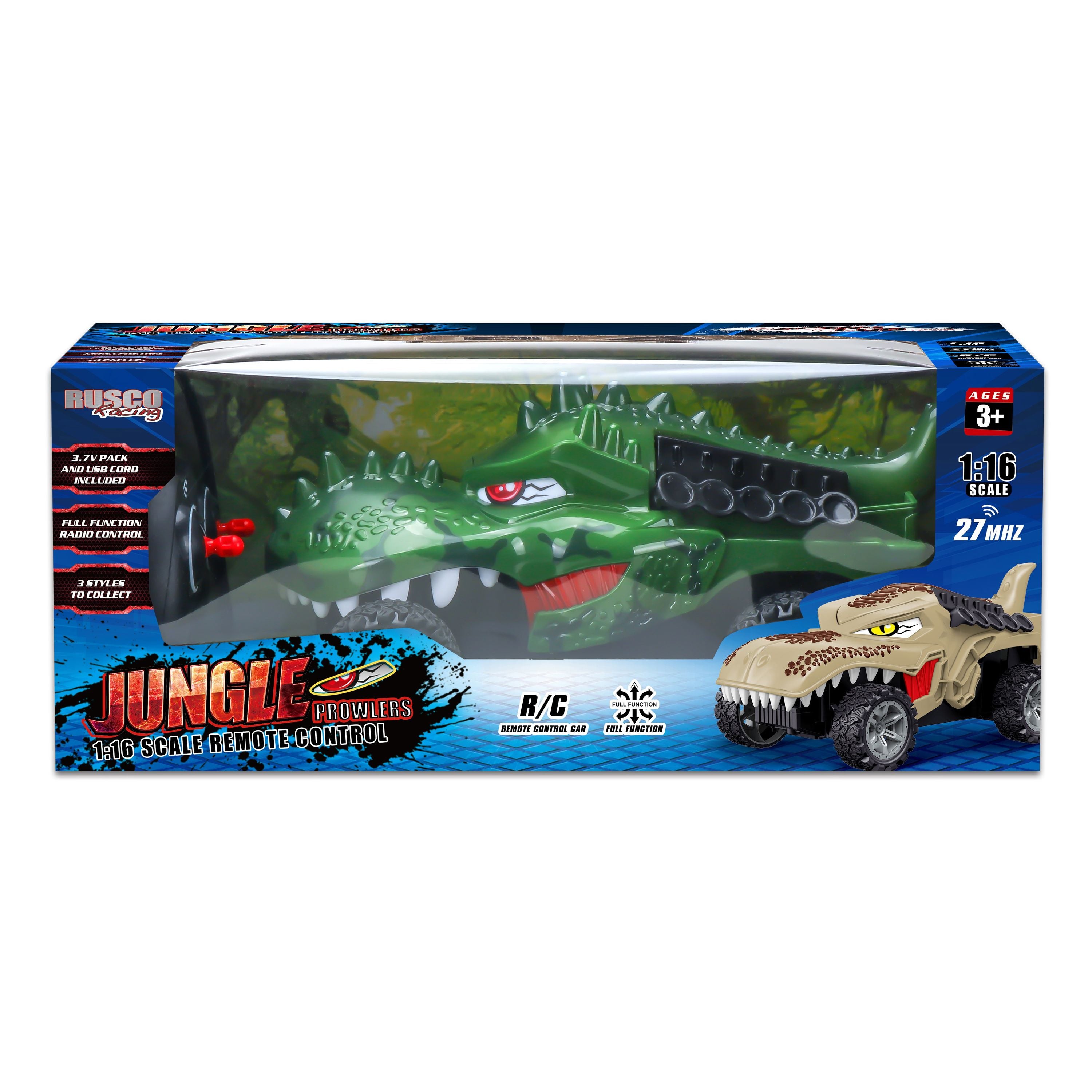 Rusco Racing 1:16 Scale Jungle Prowler Remote - Controlled Cars in Assorted Styles