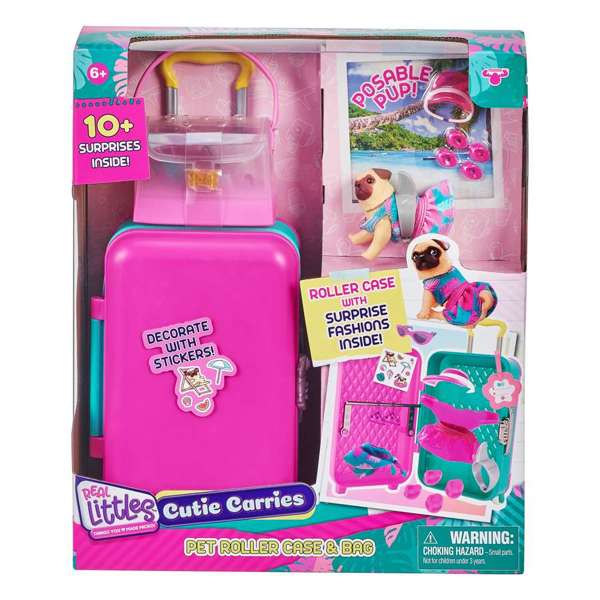 Hot Deal! Real Littles Miniature Pet Travel Set with Roller Case and Bag