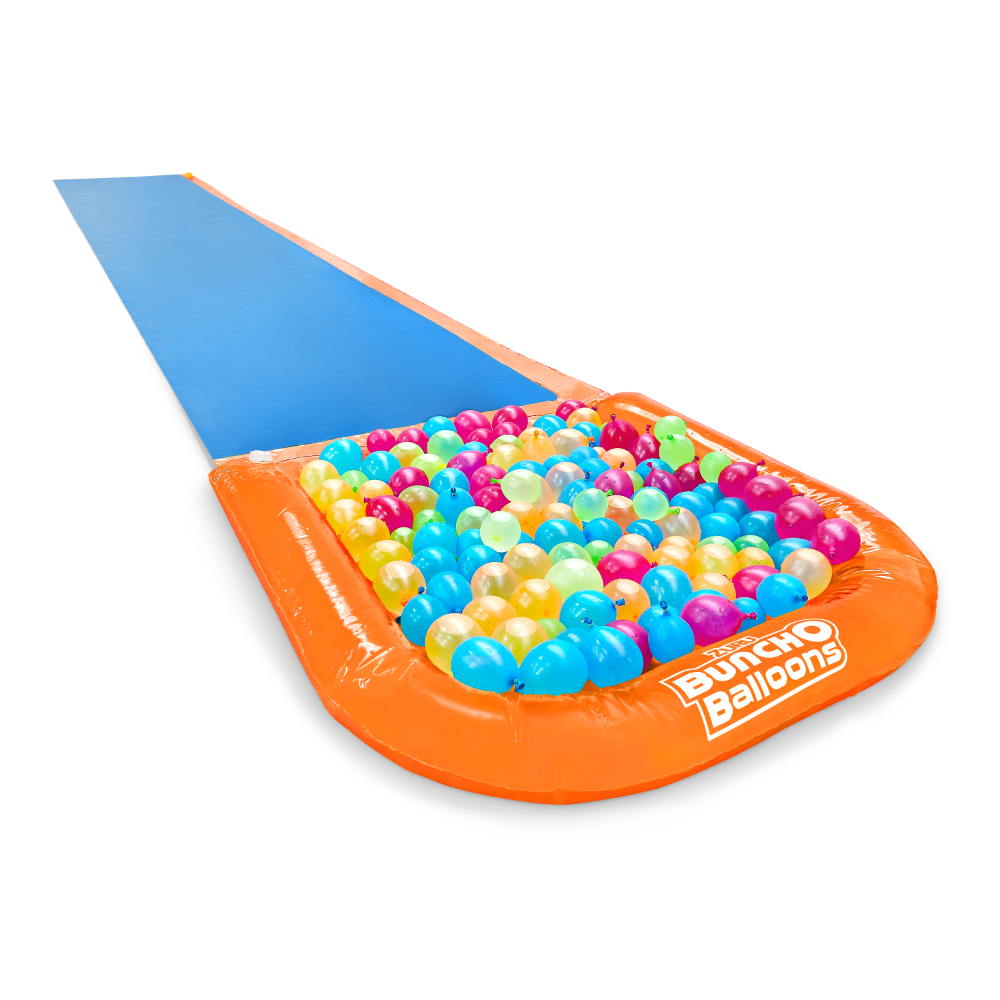 Hot Deal! ZURU Bunch O Balloons Tropical Party Water Slide Set with 100 Self - Sealing Water Balloons