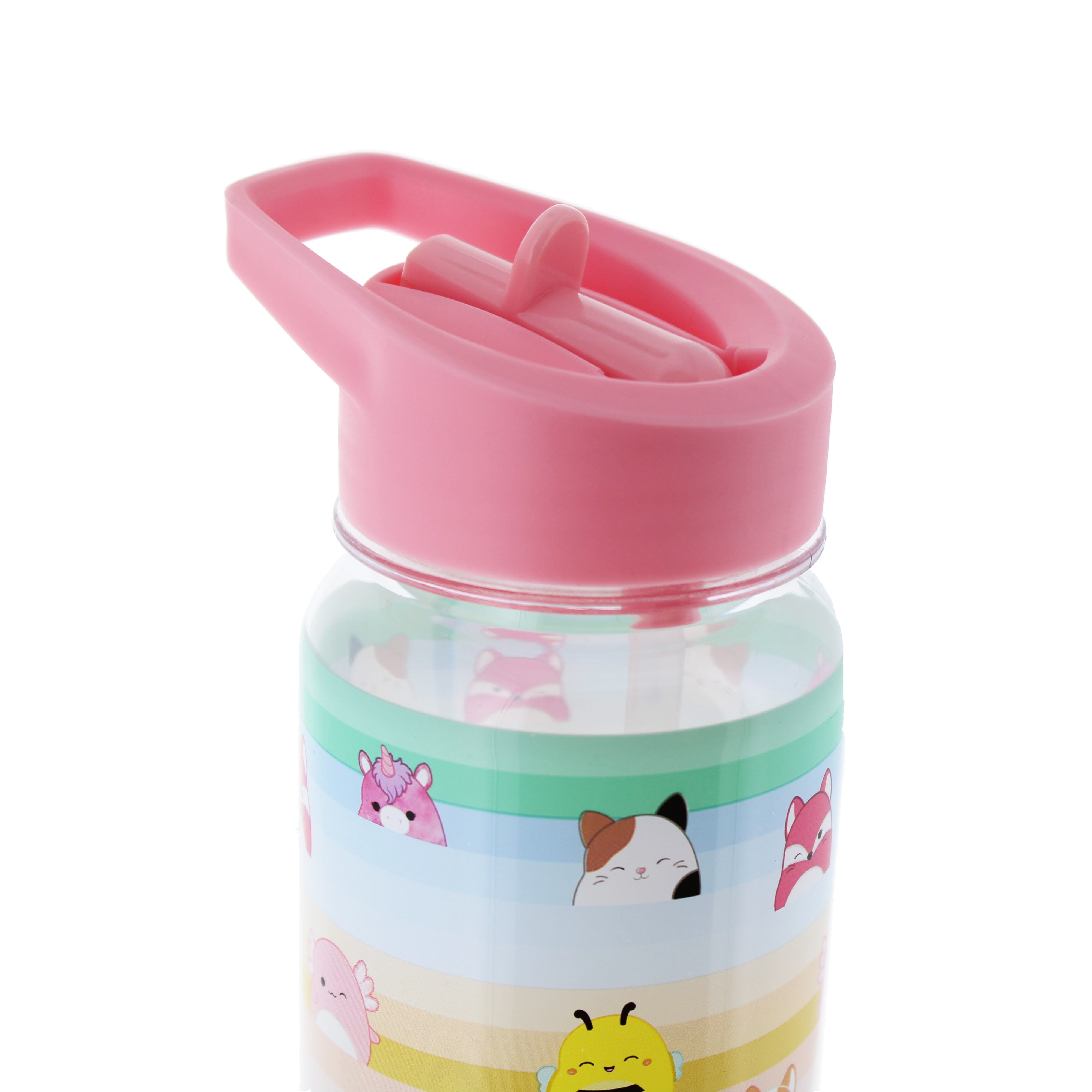 Hot Sale! 600ml Squishmallows Clear Water Bottle for Daily Use