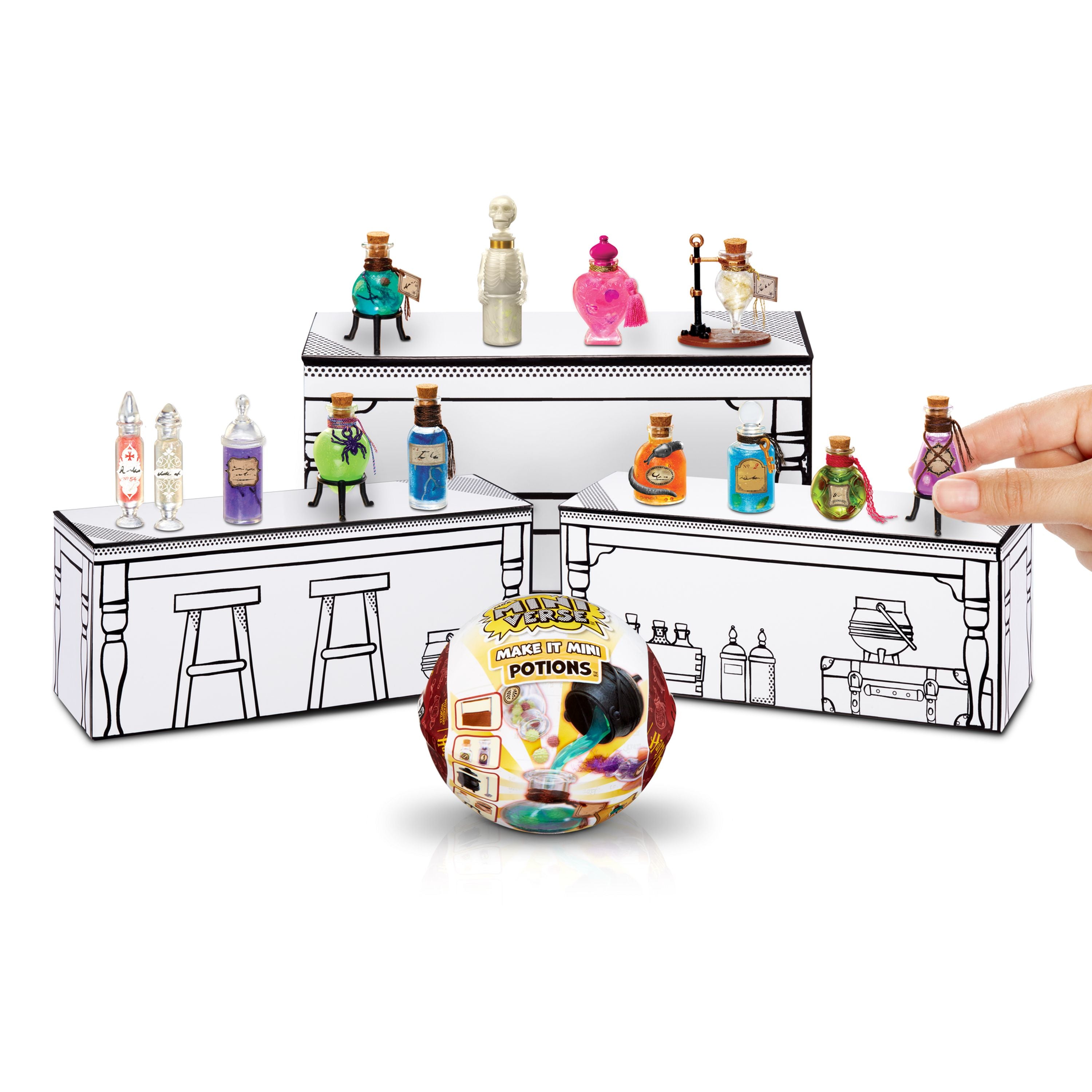 Hot! Miniverse Harry Potter Mini Potions Collection