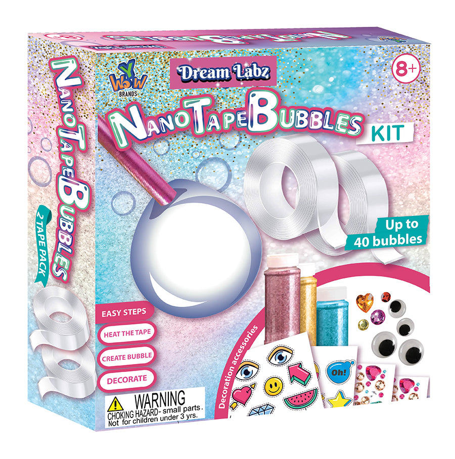 Dream Labz DIY Nano Tape Bubble Play Set for Creative Kids