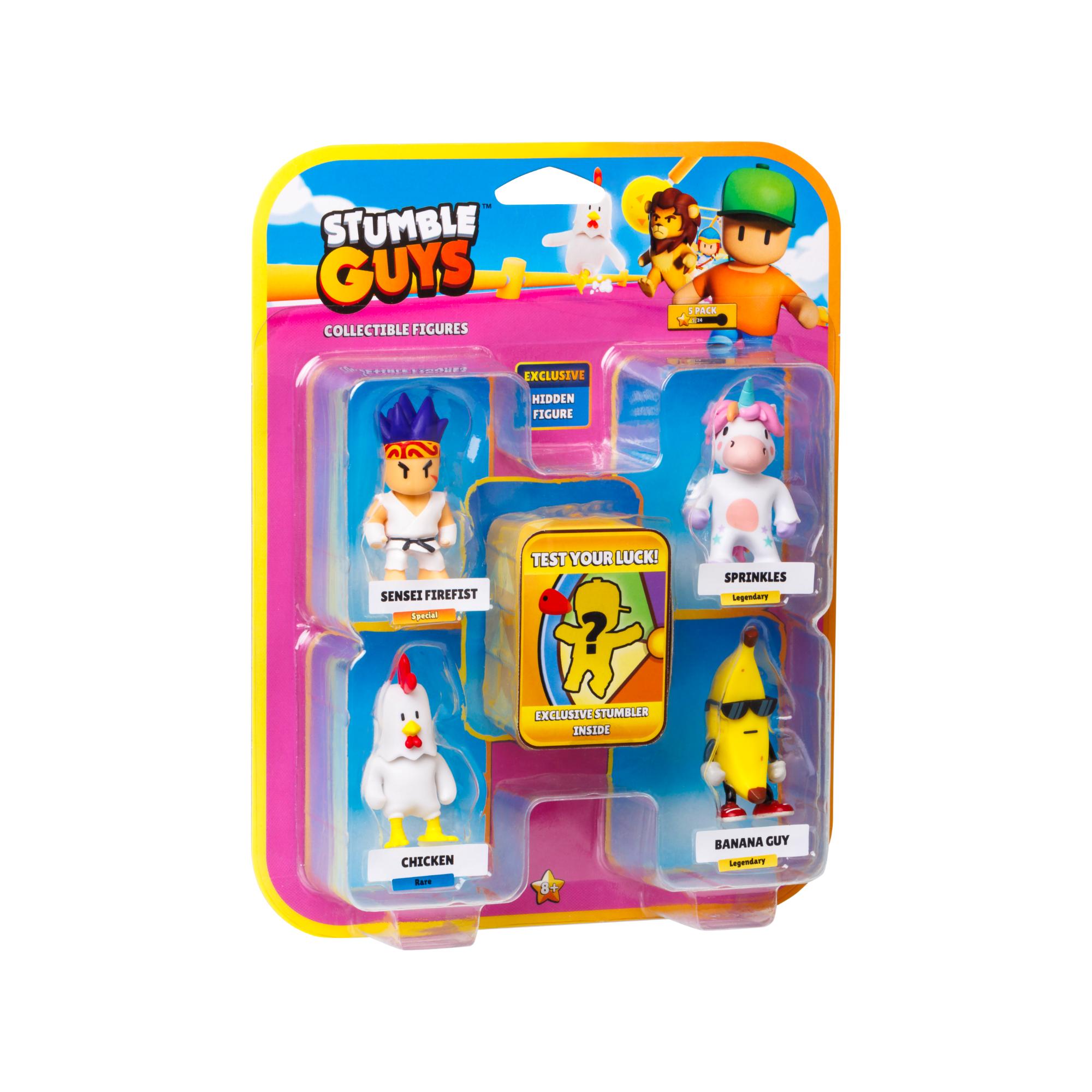 Hot! 5-Pack Assorted Stumble Guys Action Figures