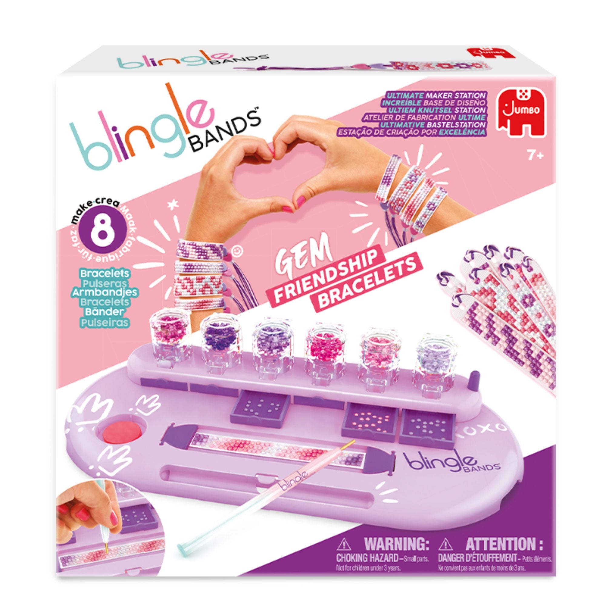 Hot Deal! Blingle Bands Deluxe Studio Fashionable Gem-Friendship Bracelets Set