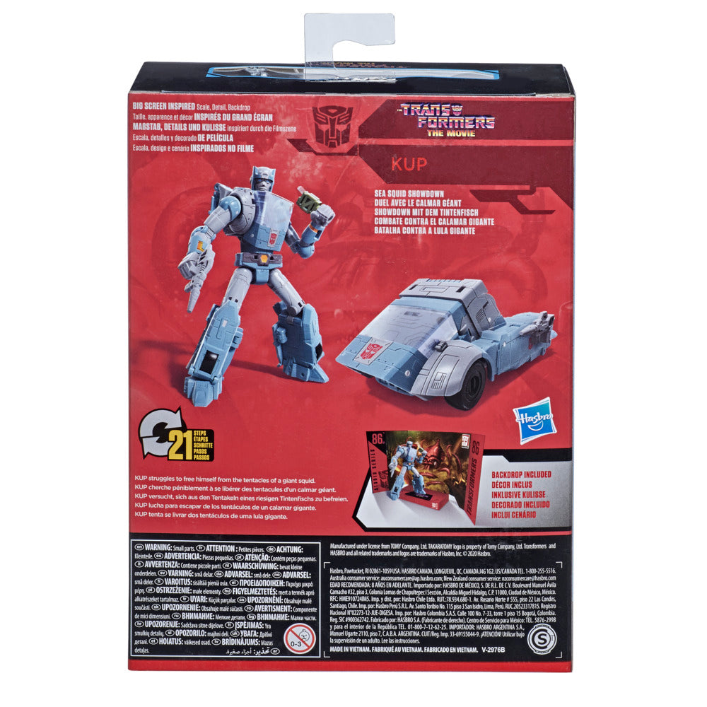 Transformers Studio Series 86-02 Deluxe Movie-Inspired Kup Action Figure
