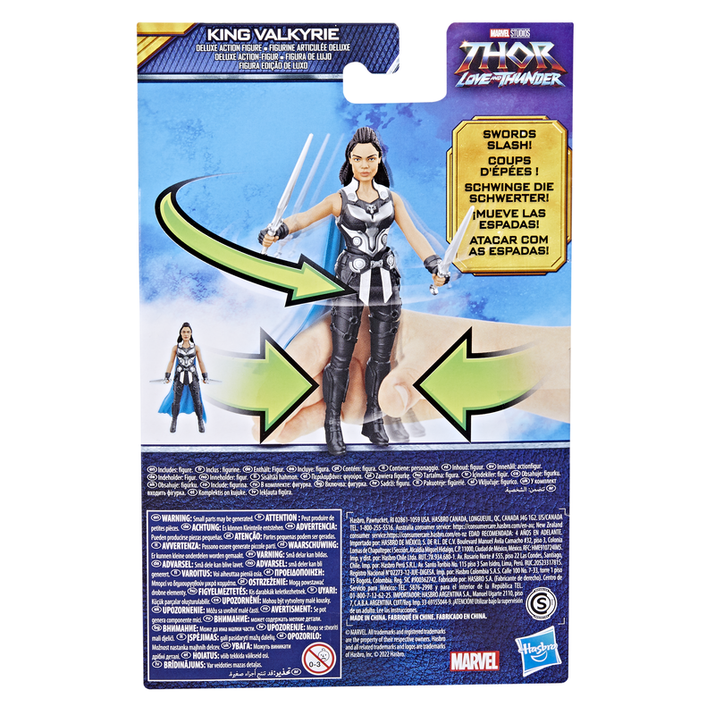 Hot! Marvel Thor: Love And Thunder Deluxe King Valkyrie Figure