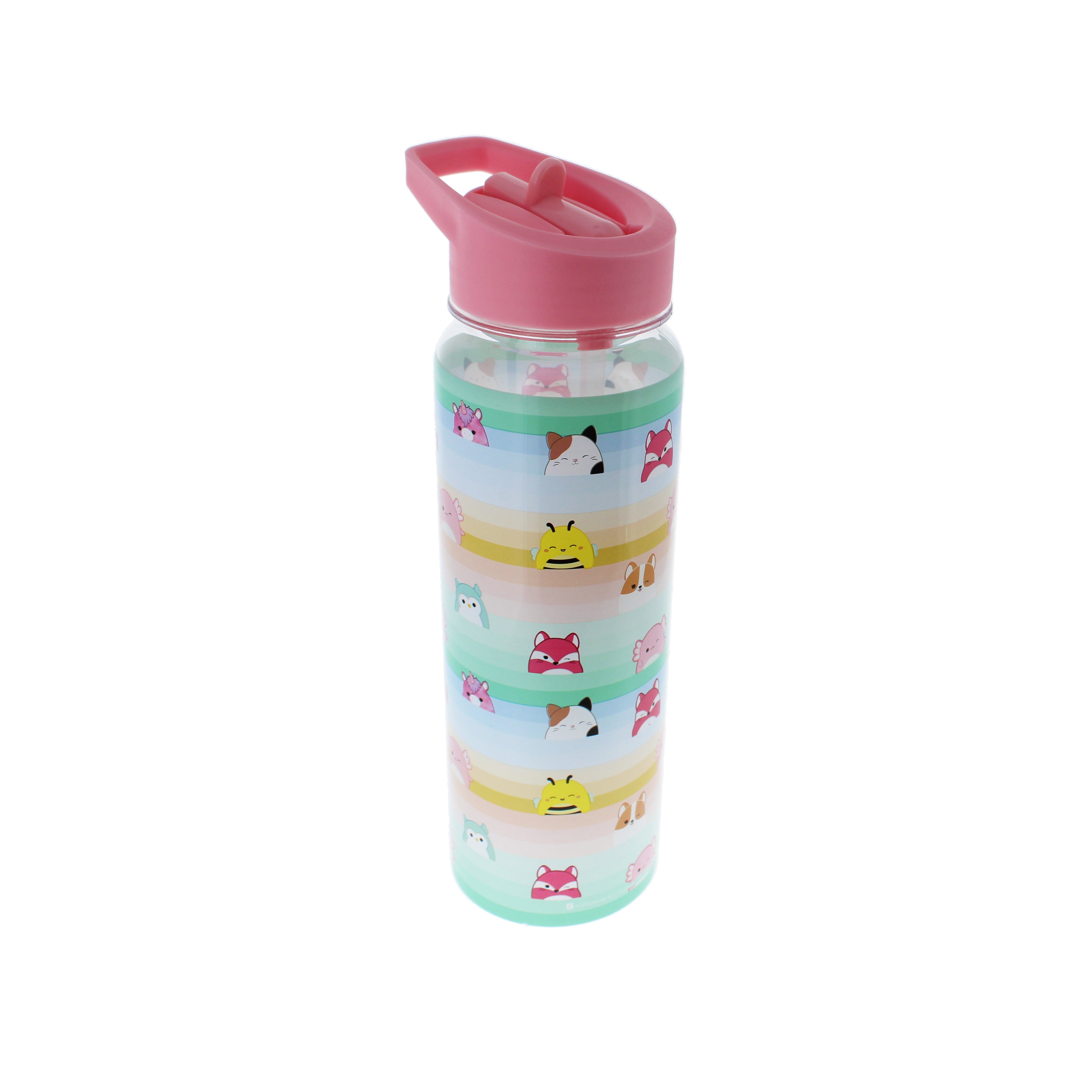 Hot Sale! 600ml Squishmallows Clear Water Bottle for Daily Use