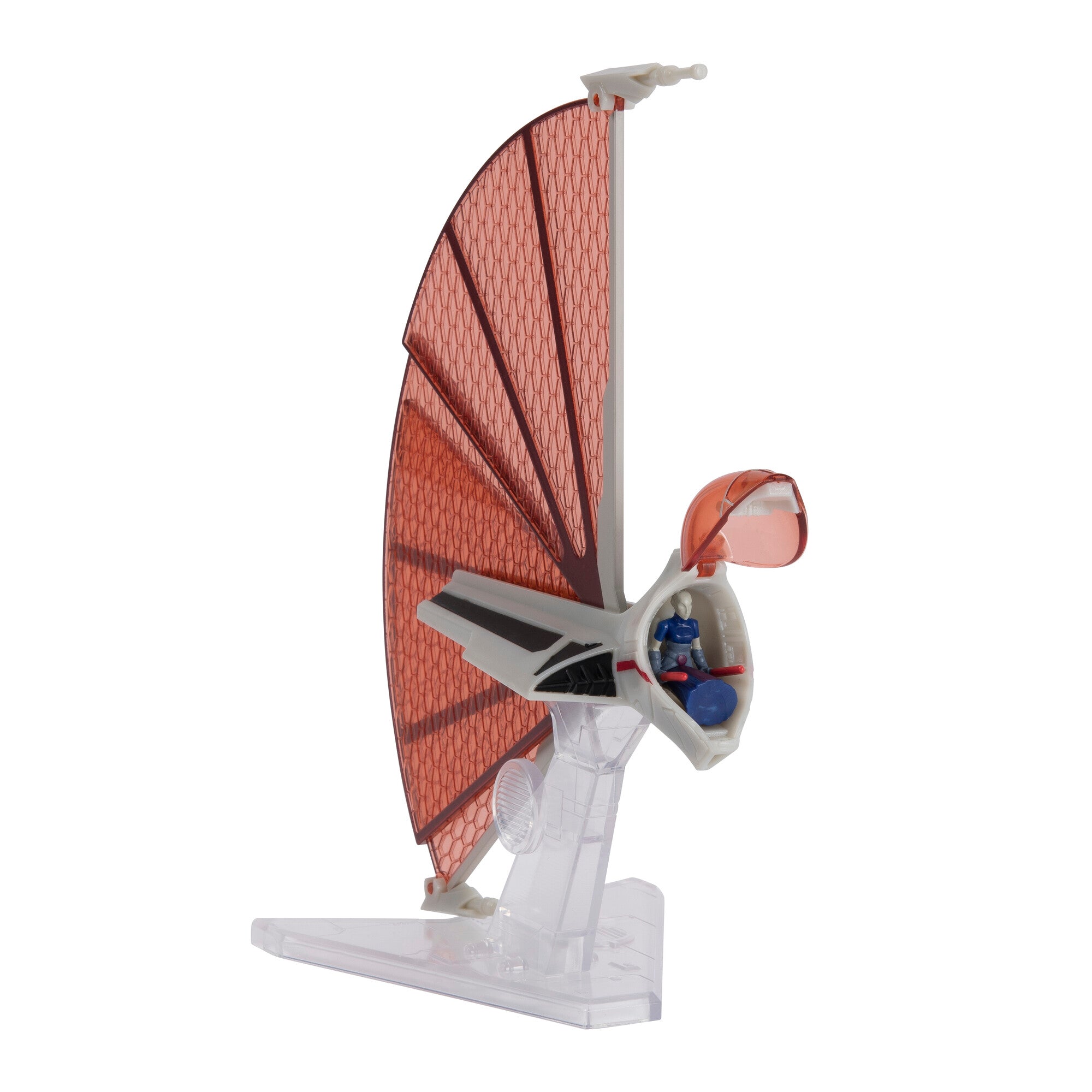 Hot! Star Wars 3-Inch Micro Galaxy Squadron 0011 Asajj Ventress's Ginivex Starfighter Vehicle & Figure Set