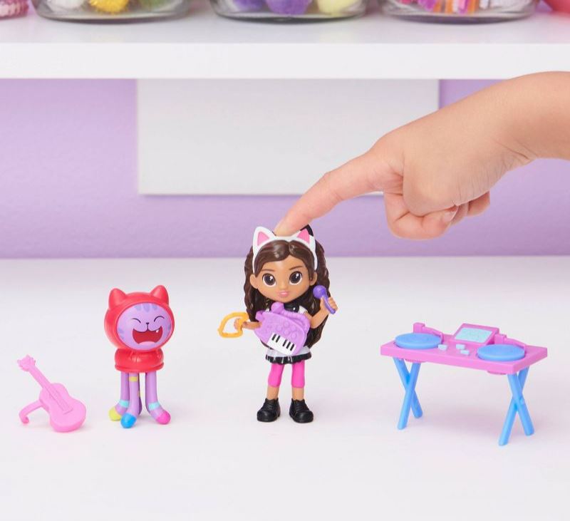 Gabby's Dollhouse Kitty Karaoke Set - Fun Musical Toy for Kids
