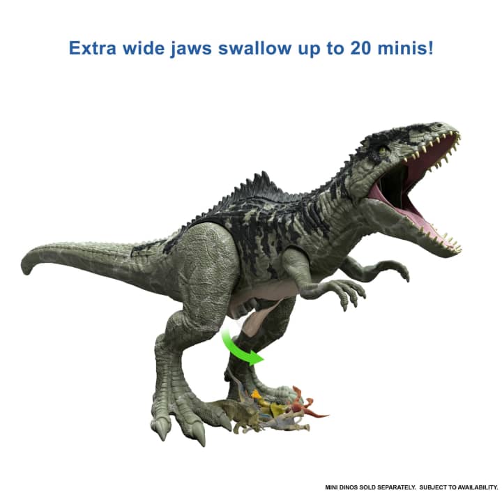 Hot Sale! Jurassic World Super Colossal Giganotosaurus Dinosaur Action Figure