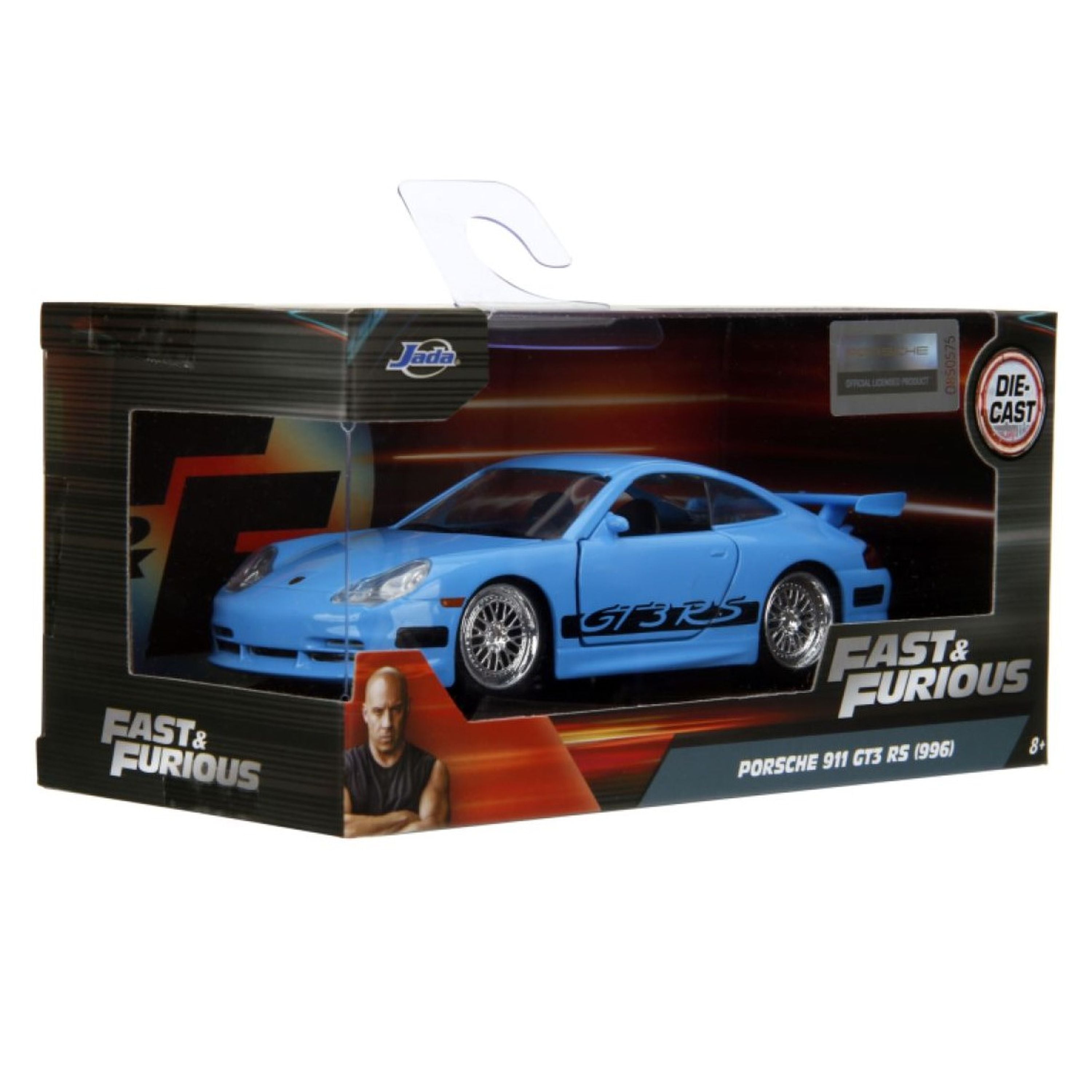 Jada Die-Cast 1:32 Scale Fast & Furious 911 GT3 RS Model Car