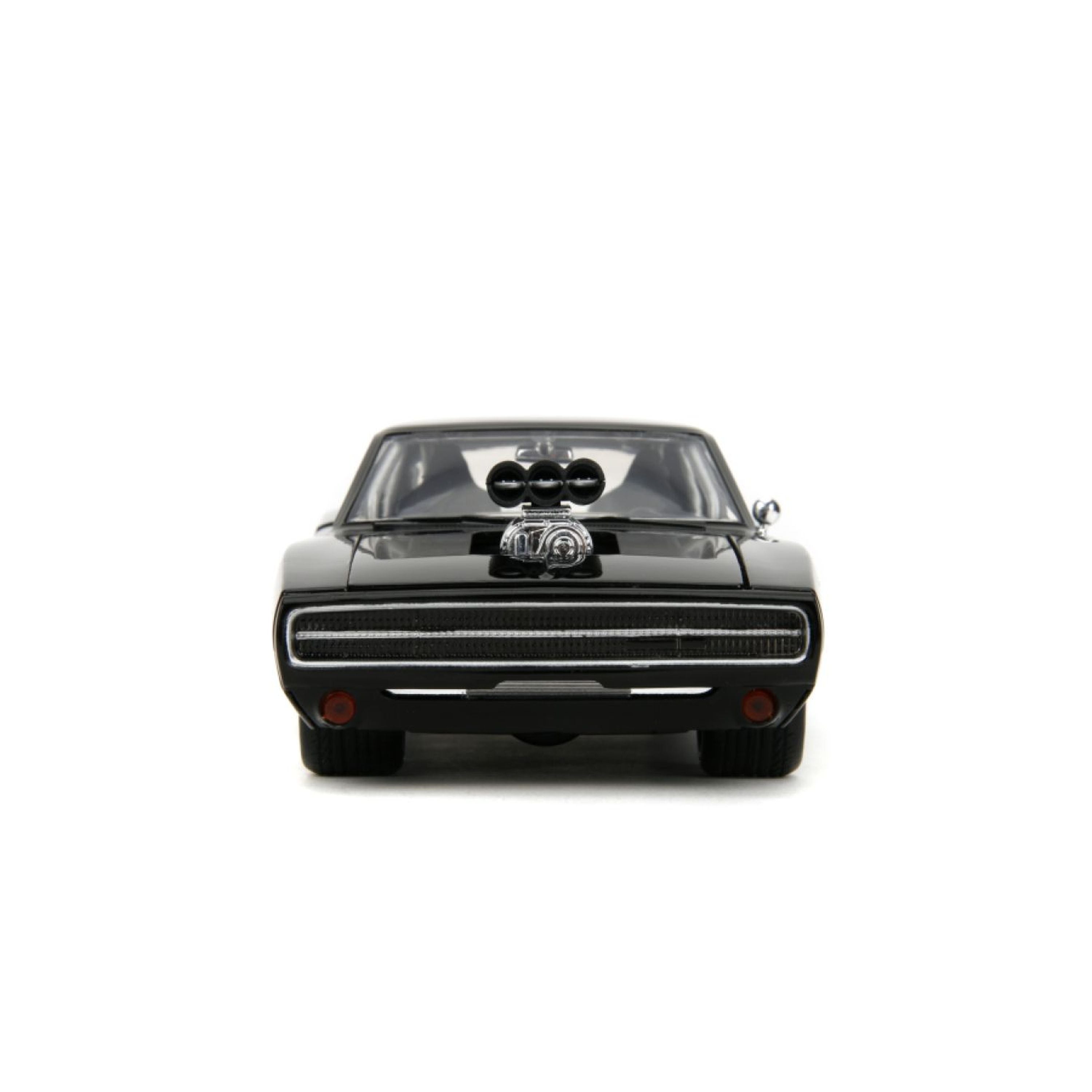 Hot Deal! Jada 1:24 Scale Die - Cast 1970 Dodge Charger Black from Fast & Furious