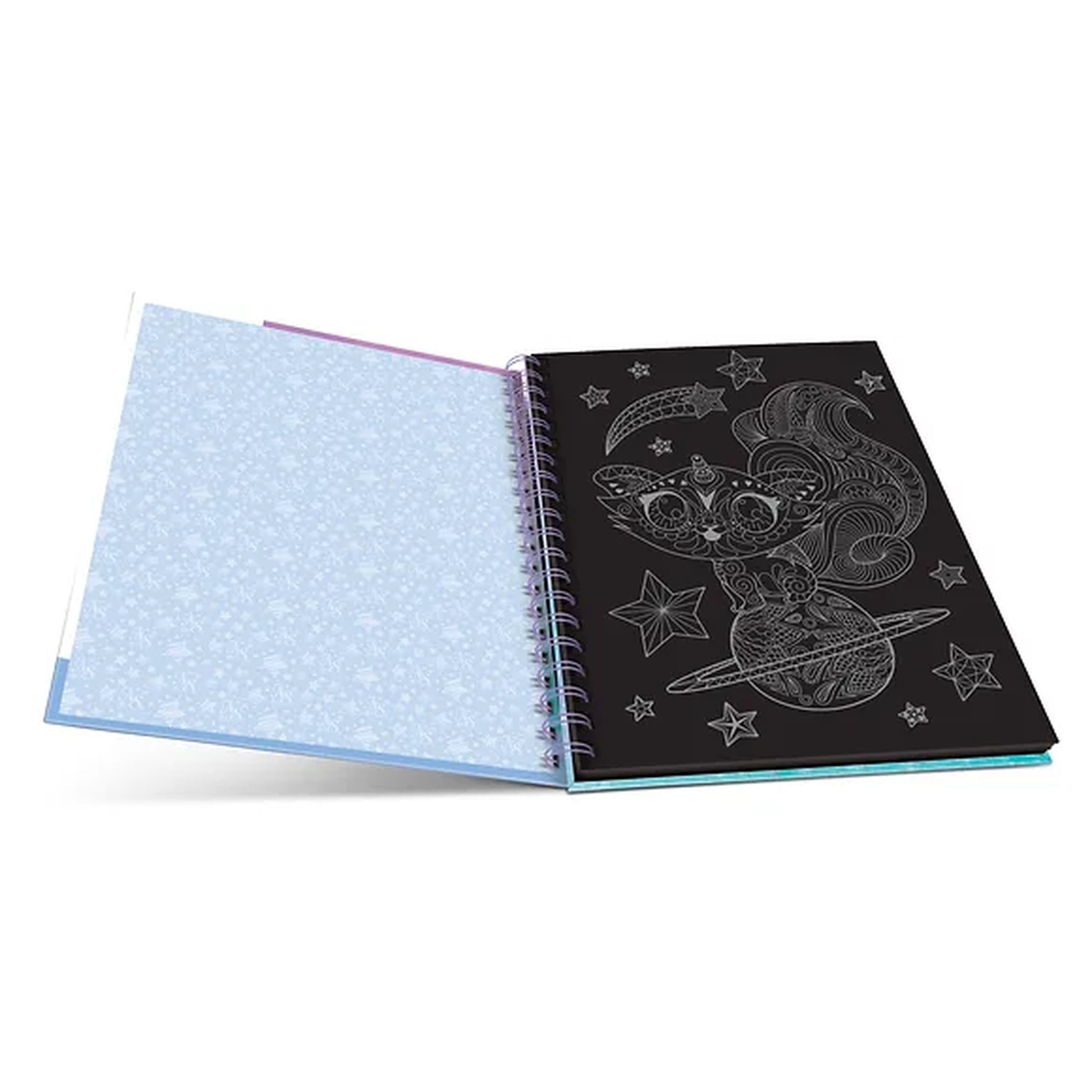 Isadora's Nebulous Stars Black Pages Colouring Book - Get Yours Now!