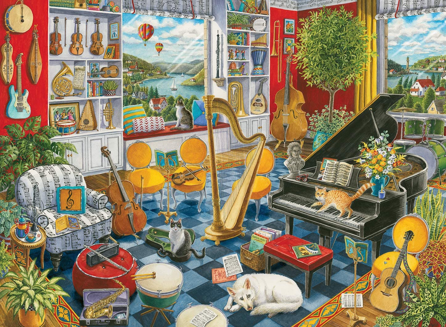 Ravensburger 500-Piece 'The Music Room' Puzzle - Enjoy Now!