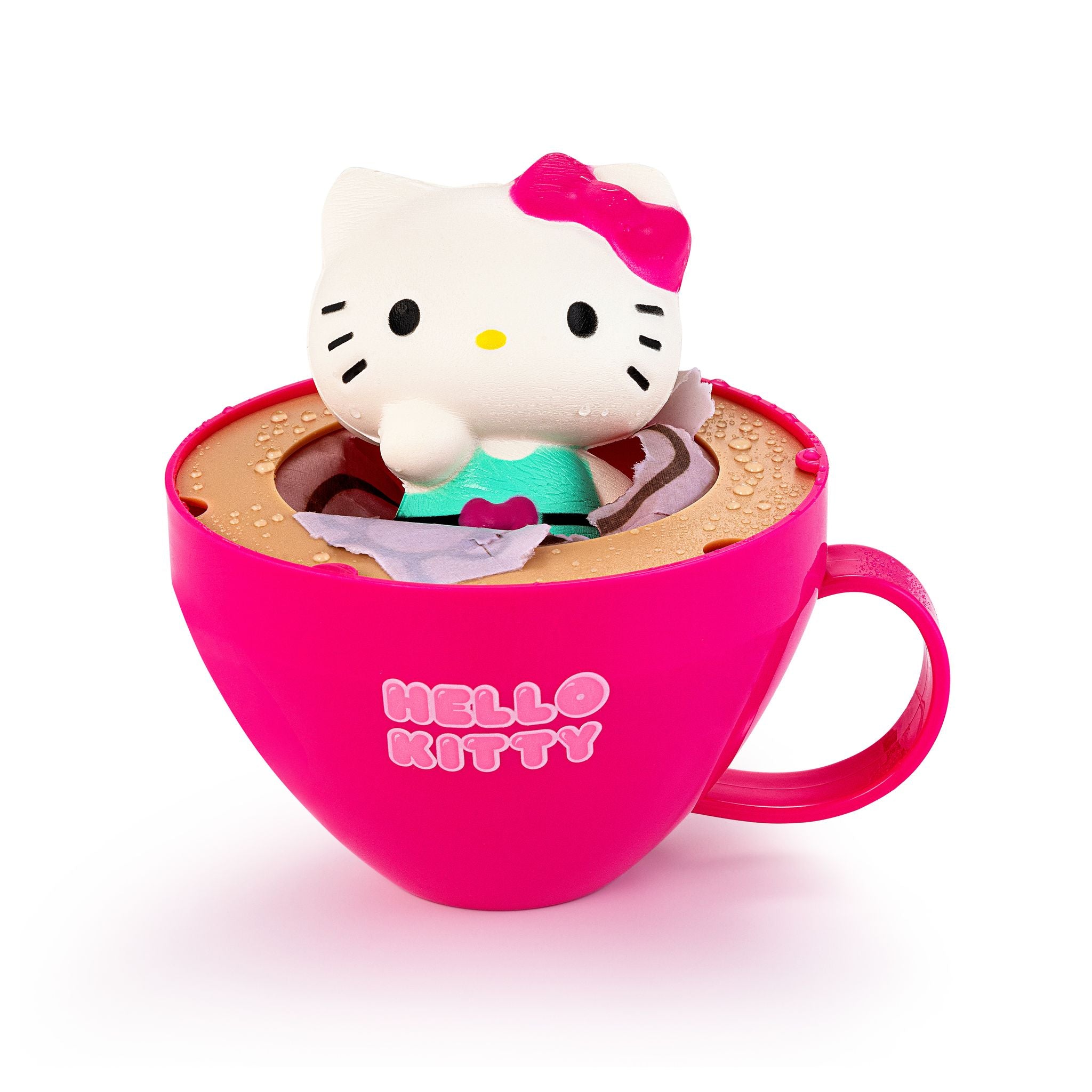 Assorted Styles of Hello Kitty Cappuccino Squishy Reveal Cups