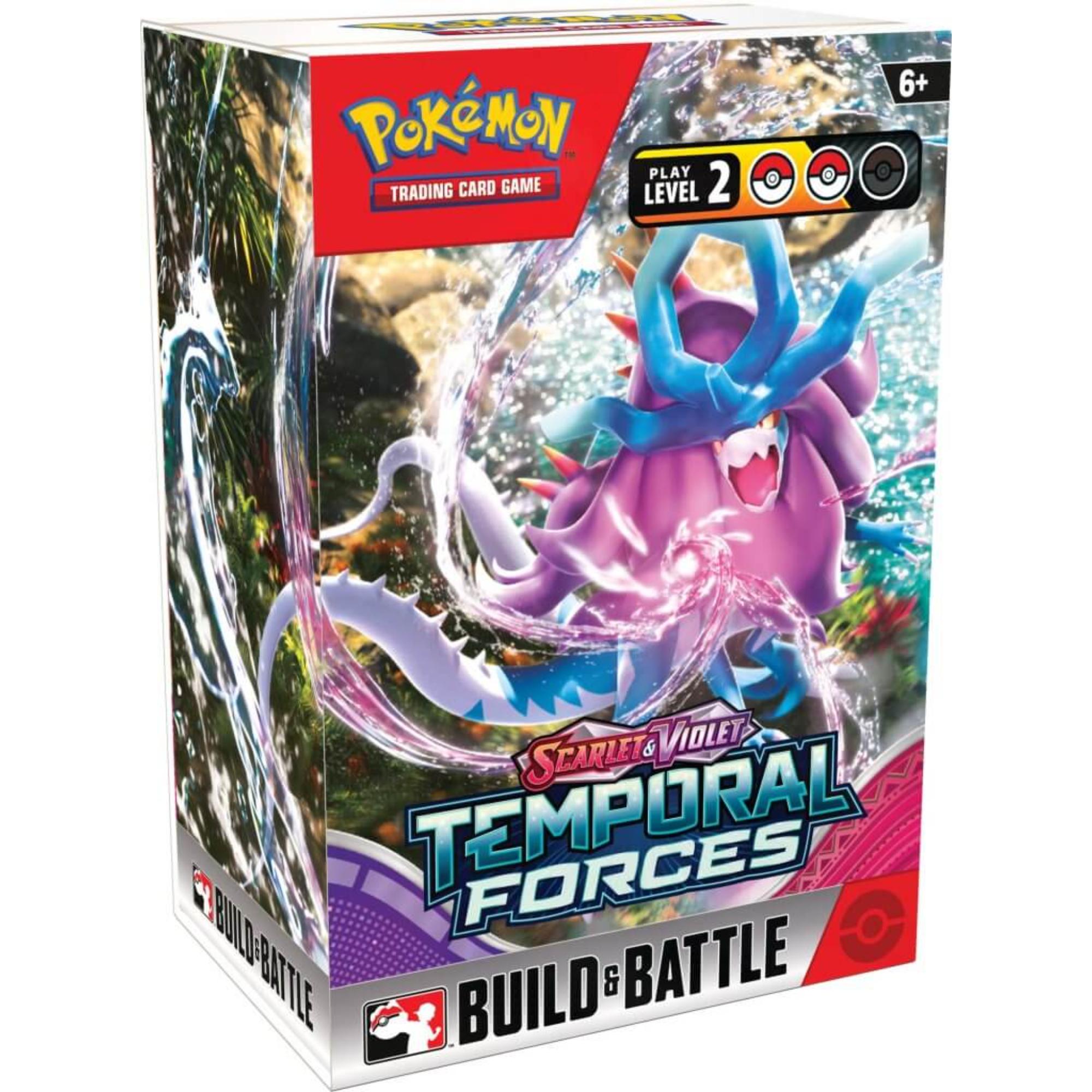 Hot Deal: Pokémon Trading Card Game Scarlet & Violet 5 Temporal Forces Build & Battle Box