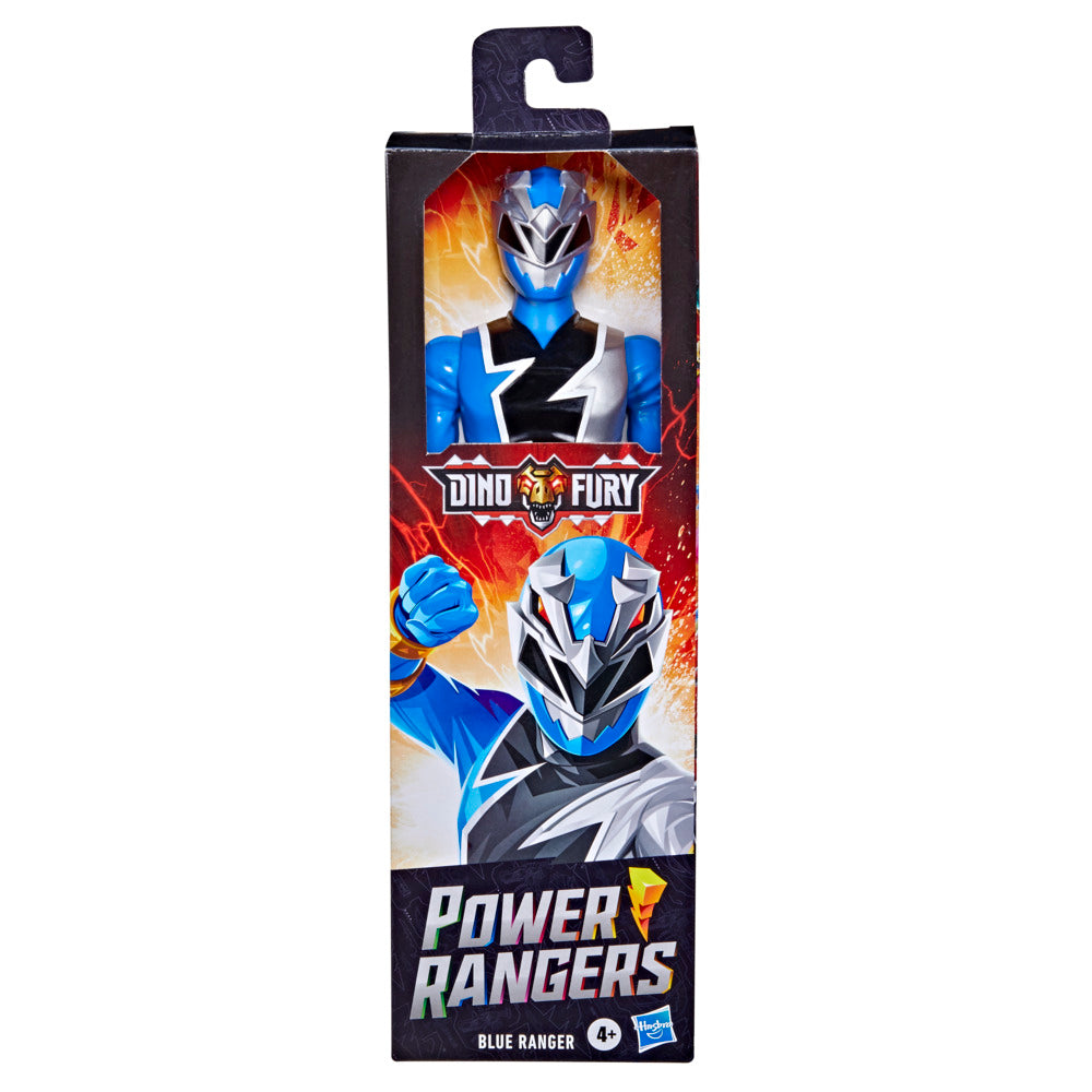 Hot! 12-Inch Power Rangers Dino Fury Blue Ranger