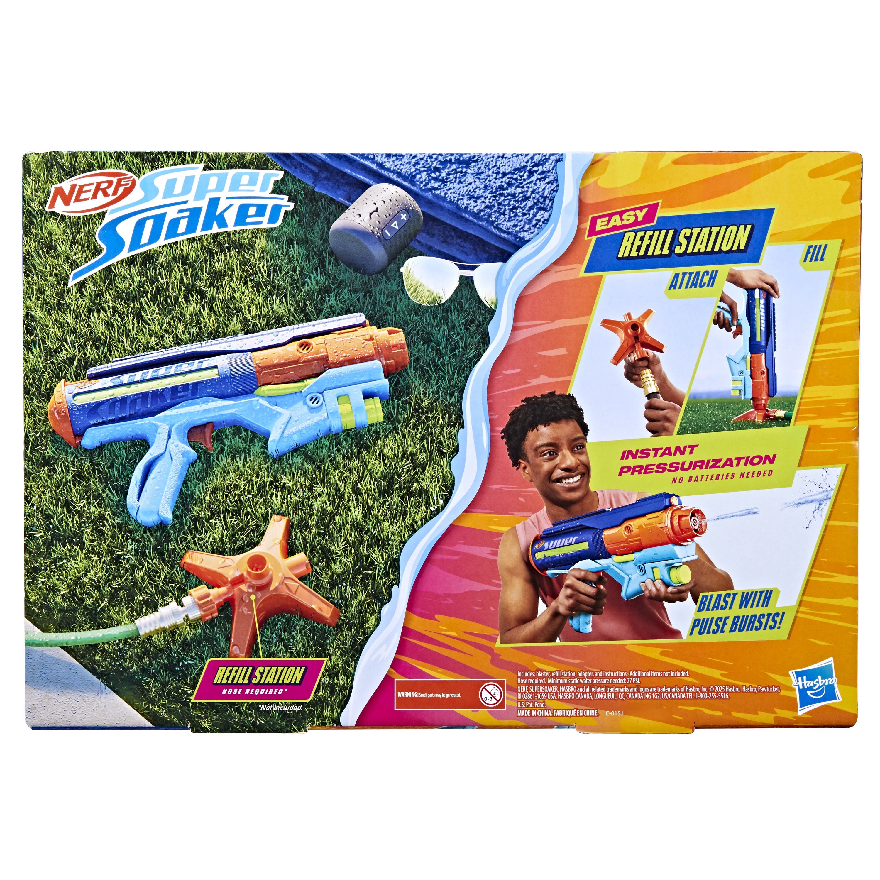 Hot Sale! Nerf Super Soaker Power Drench Water Blaster