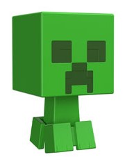 Hot! Minecraft Creeper Mob Head Mini Figure