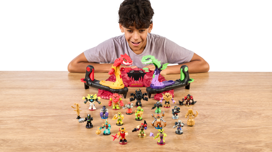 Akedo Beast Strike Serpent Fury Arena - Exclusive Battle Fun!