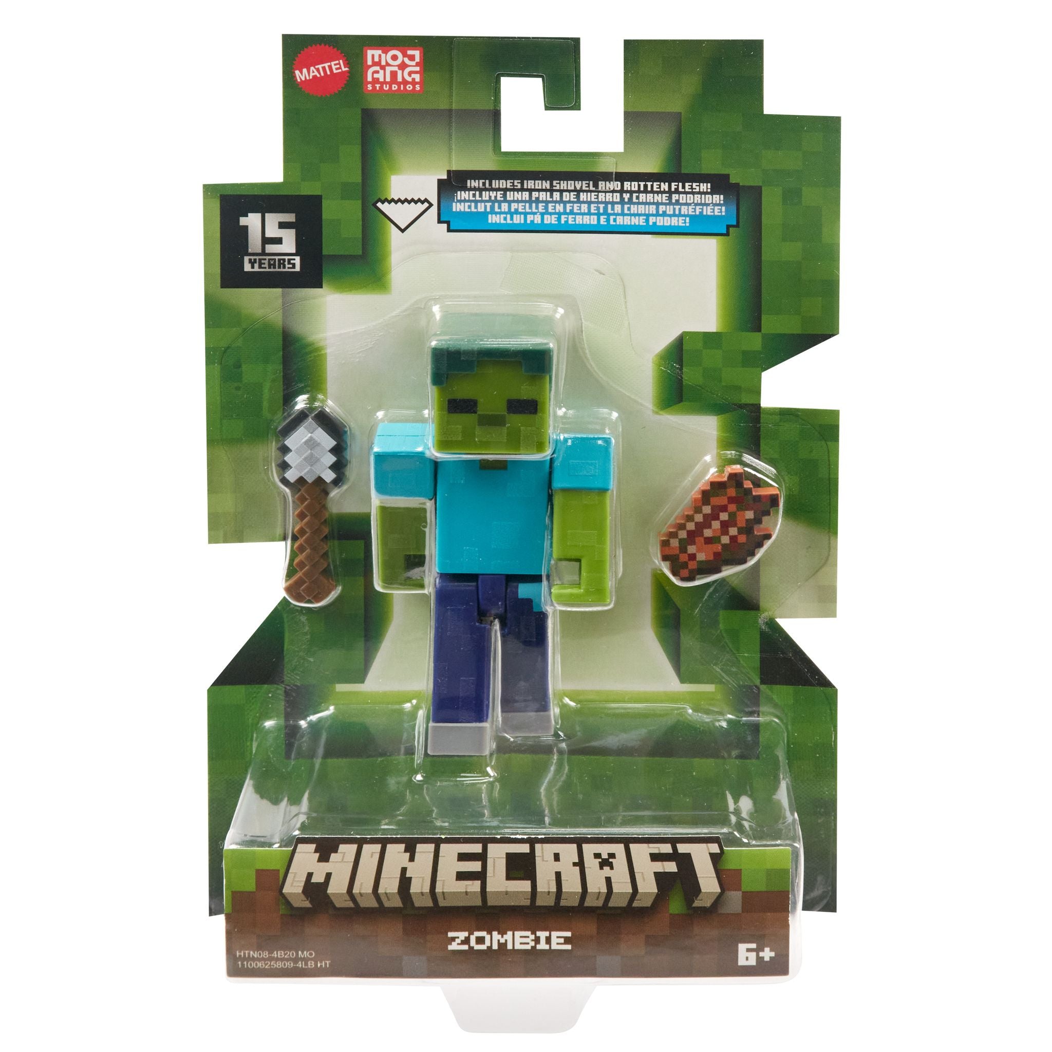 Hot Sale! 3.25-Inch Minecraft Action Figure - Zombie, Ideal for Collectors
