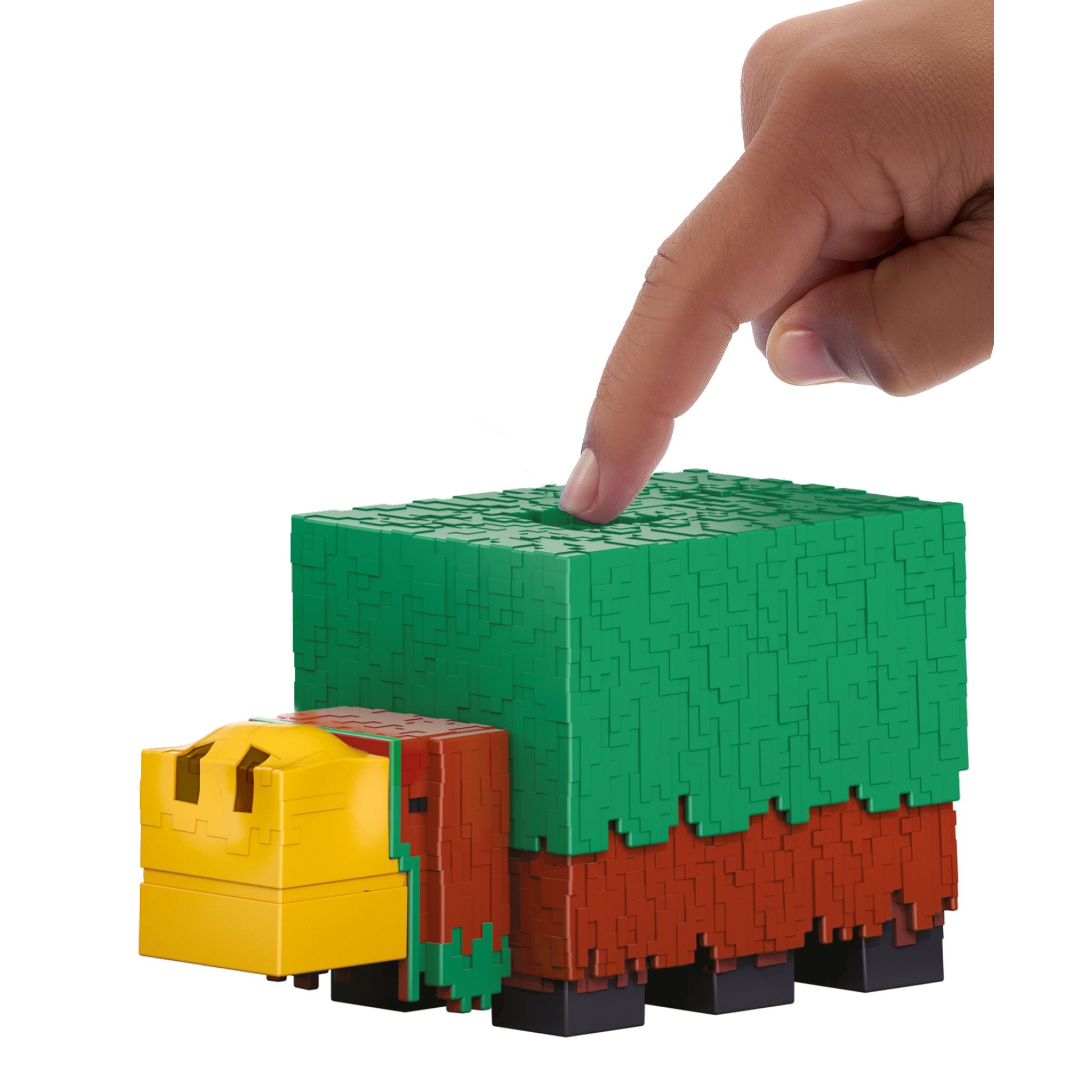 3.25 - inch Minecraft Action Figure of the Quirky Sniffer, 2022 Mob Vote Winner
