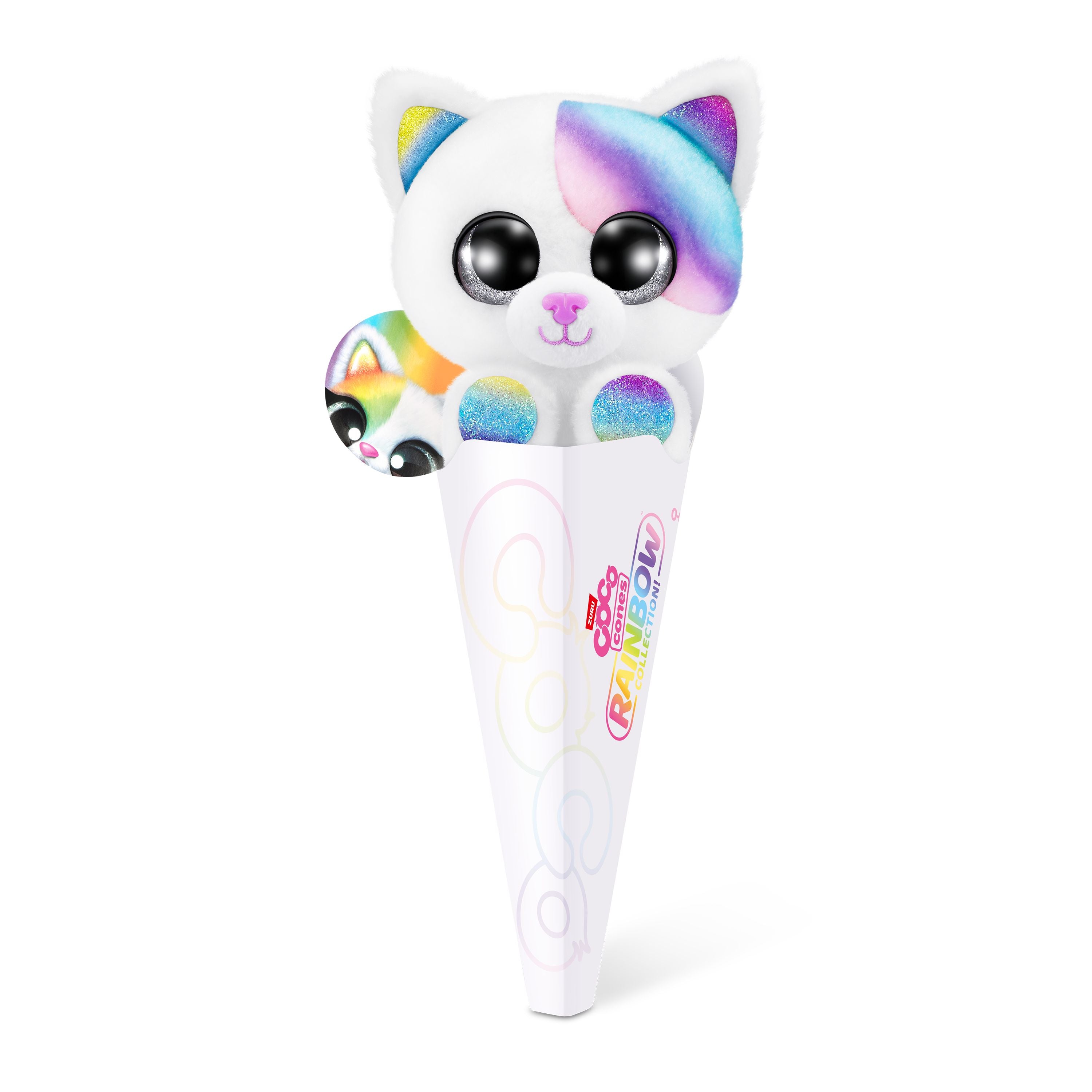 Hot Sale! ZURU Coco Cones Rainbow Floral Plush Toys with Hidden Surprises