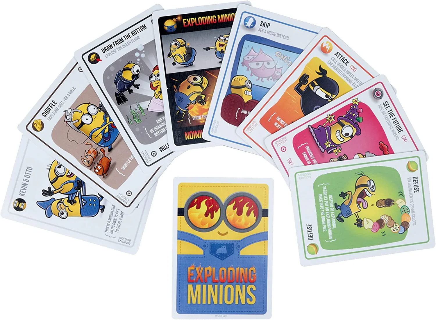 Hot Deal! Exploding Minions - The Super Fun Family Card Game for Ages 7+