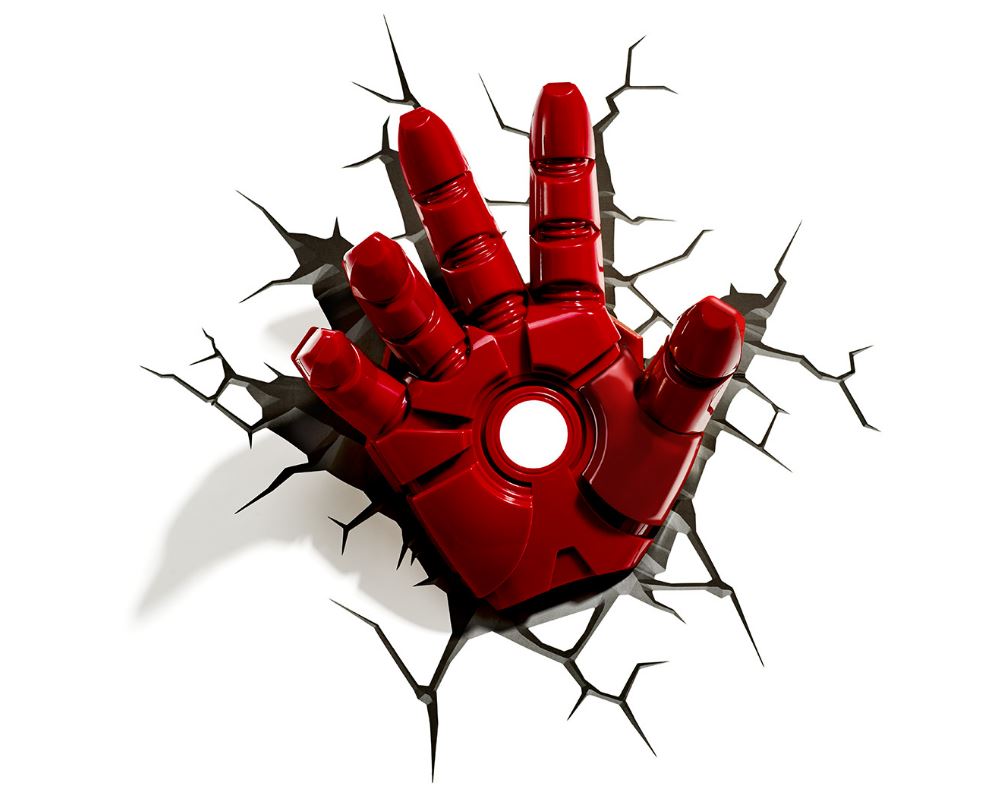 Marvel Avengers Iron Man 3D Decorative Hand Night Light